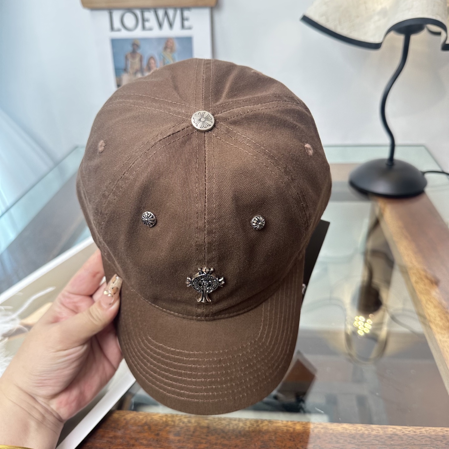 Chrome hearts 克罗心 新款十字架 高品质棒球帽，高端定制版！网红时尚博主同款！墙裂推荐！质