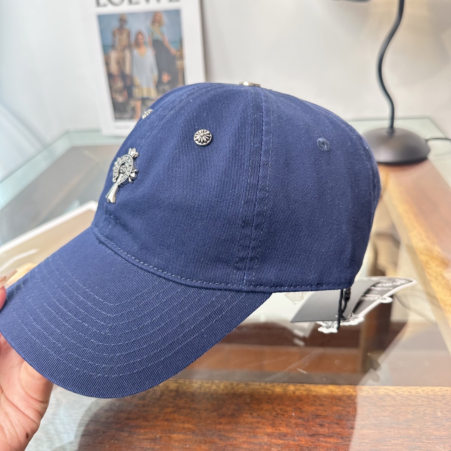 Chrome hearts 克罗心 新款十字架 高品质棒球帽，高端定制版！网红时尚博主同款！墙裂推荐！质