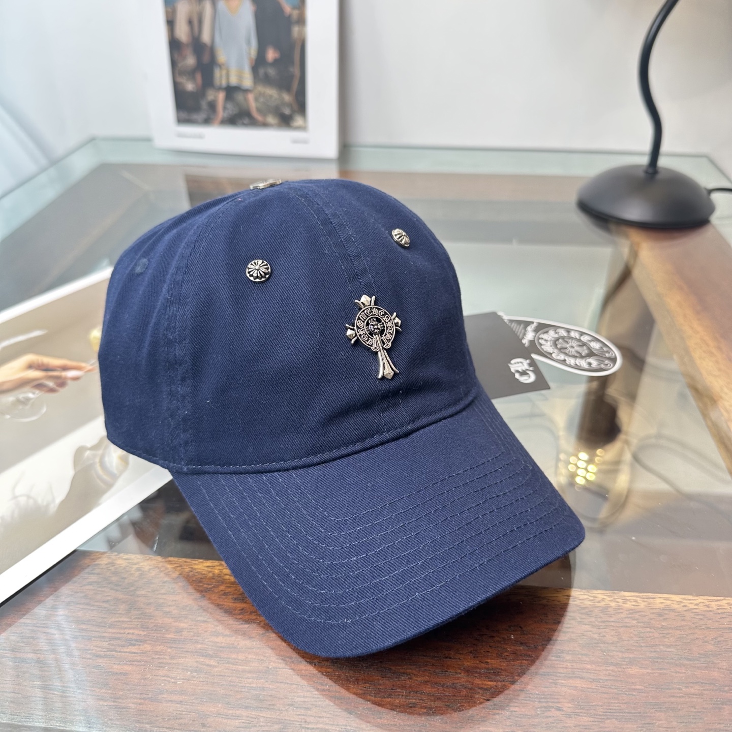 Chrome hearts 克罗心 新款十字架 高品质棒球帽，高端定制版！网红时尚博主同款！墙裂推荐！质