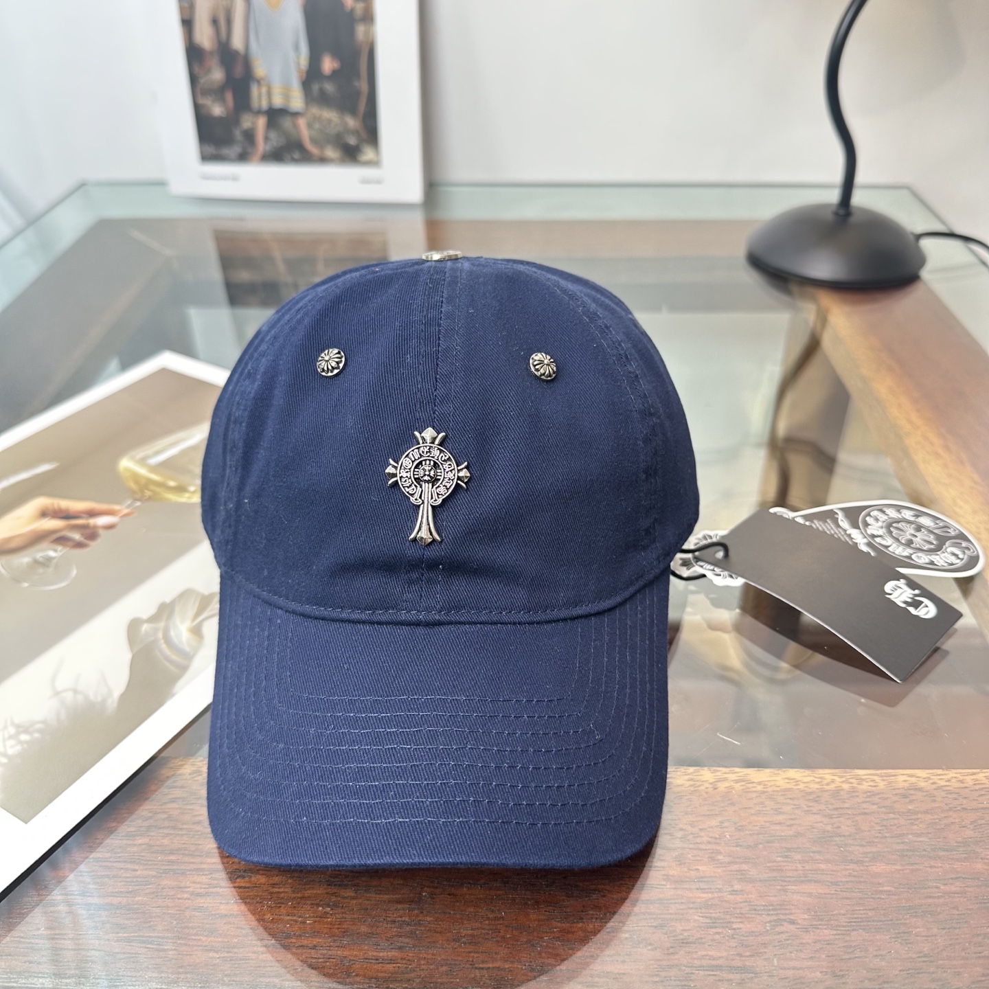 Chrome hearts 克罗心 新款十字架 高品质棒球帽，高端定制版！网红时尚博主同款！墙裂推荐！质