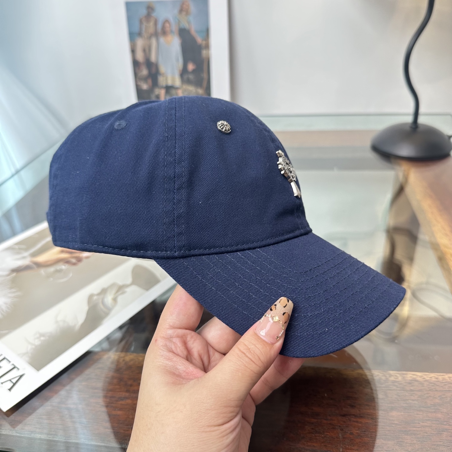 Chrome hearts 克罗心 新款十字架 高品质棒球帽，高端定制版！网红时尚博主同款！墙裂推荐！质