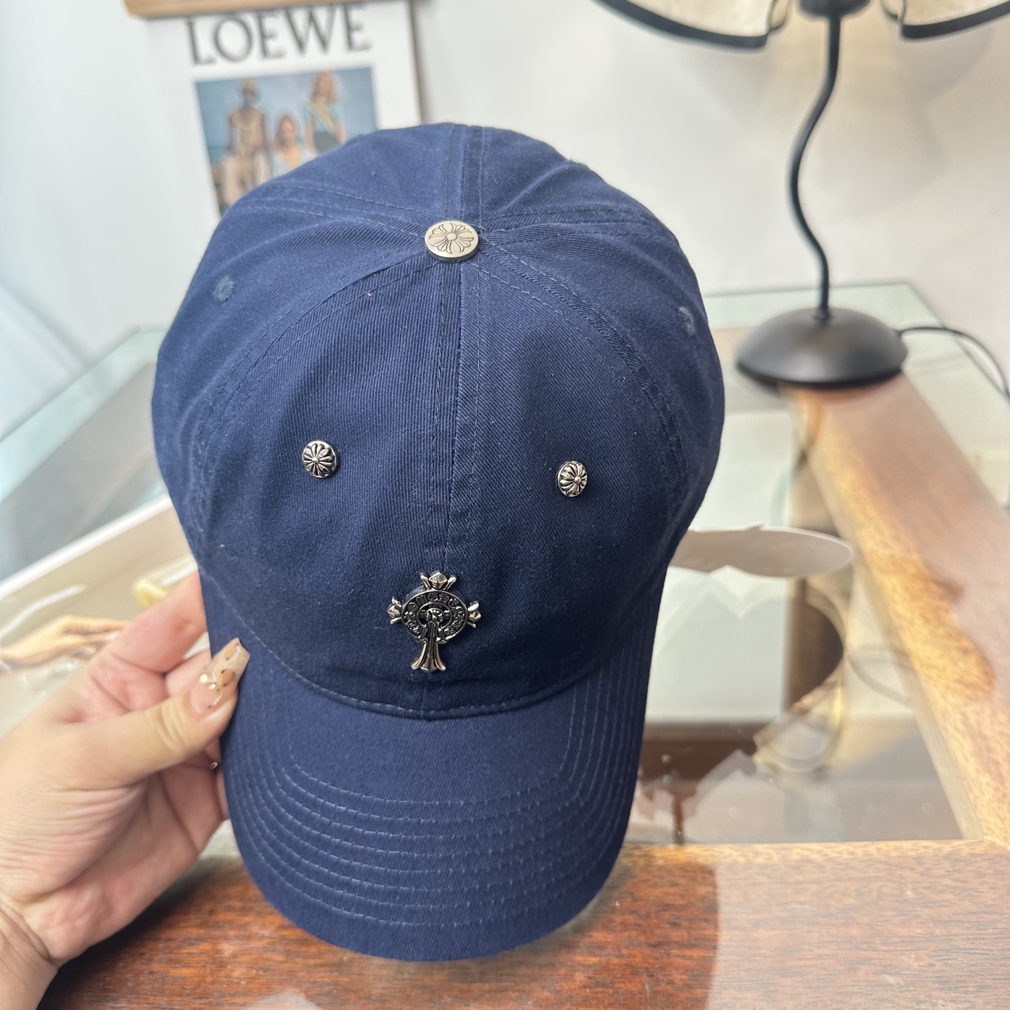 Chrome hearts 克罗心 新款十字架 高品质棒球帽，高端定制版！网红时尚博主同款！墙裂推荐！质