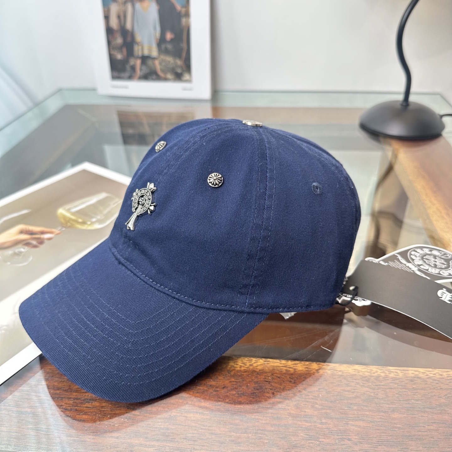 Chrome hearts 克罗心 新款十字架 高品质棒球帽，高端定制版！网红时尚博主同款！墙裂推荐！质