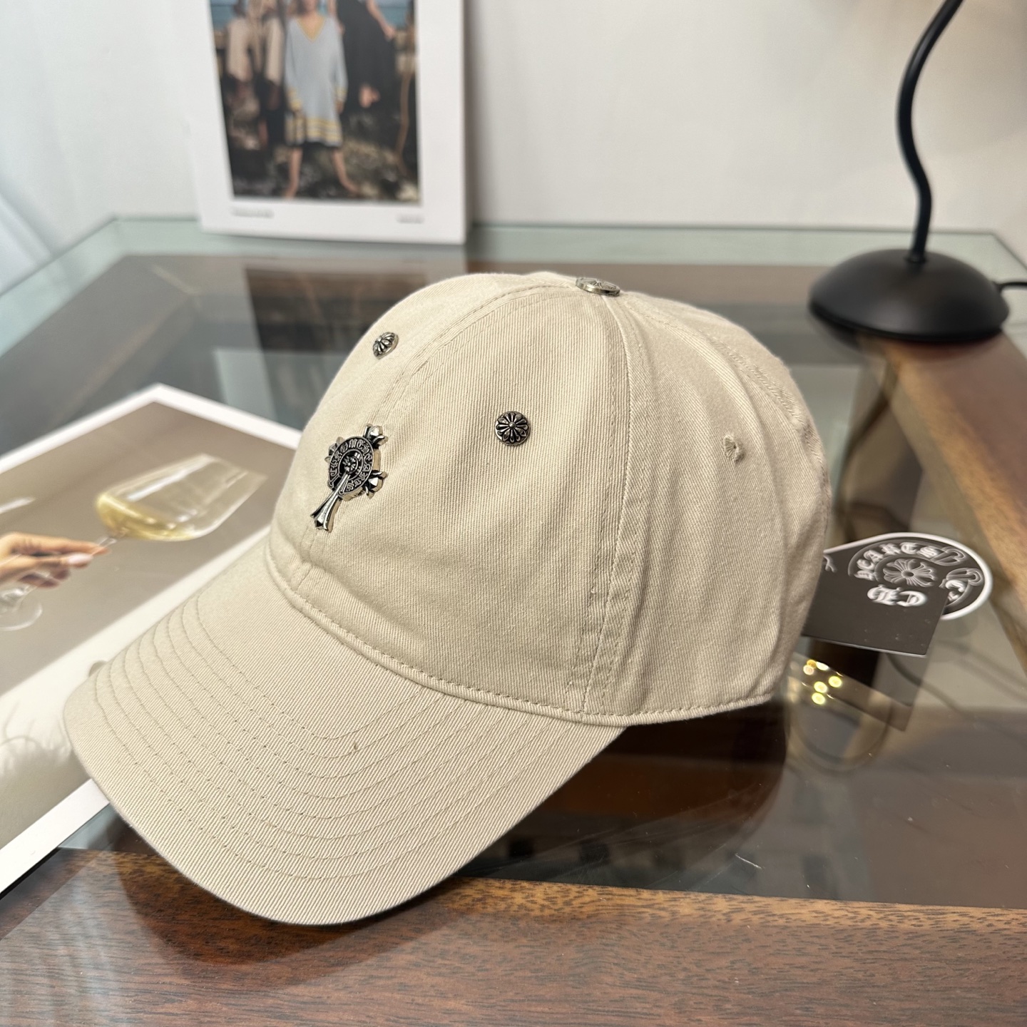 Chrome hearts 克罗心 新款十字架 高品质棒球帽，高端定制版！网红时尚博主同款！墙裂推荐！质