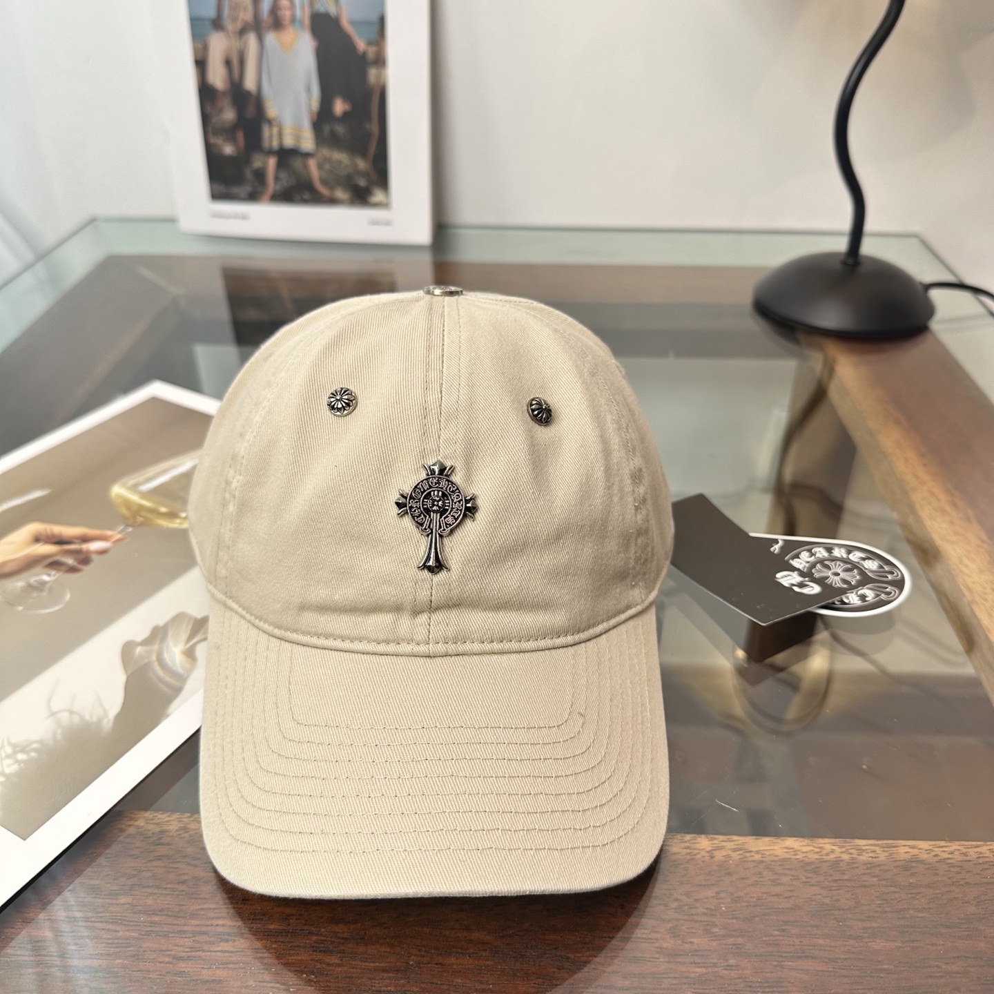 Chrome hearts 克罗心 新款十字架 高品质棒球帽，高端定制版！网红时尚博主同款！墙裂推荐！质