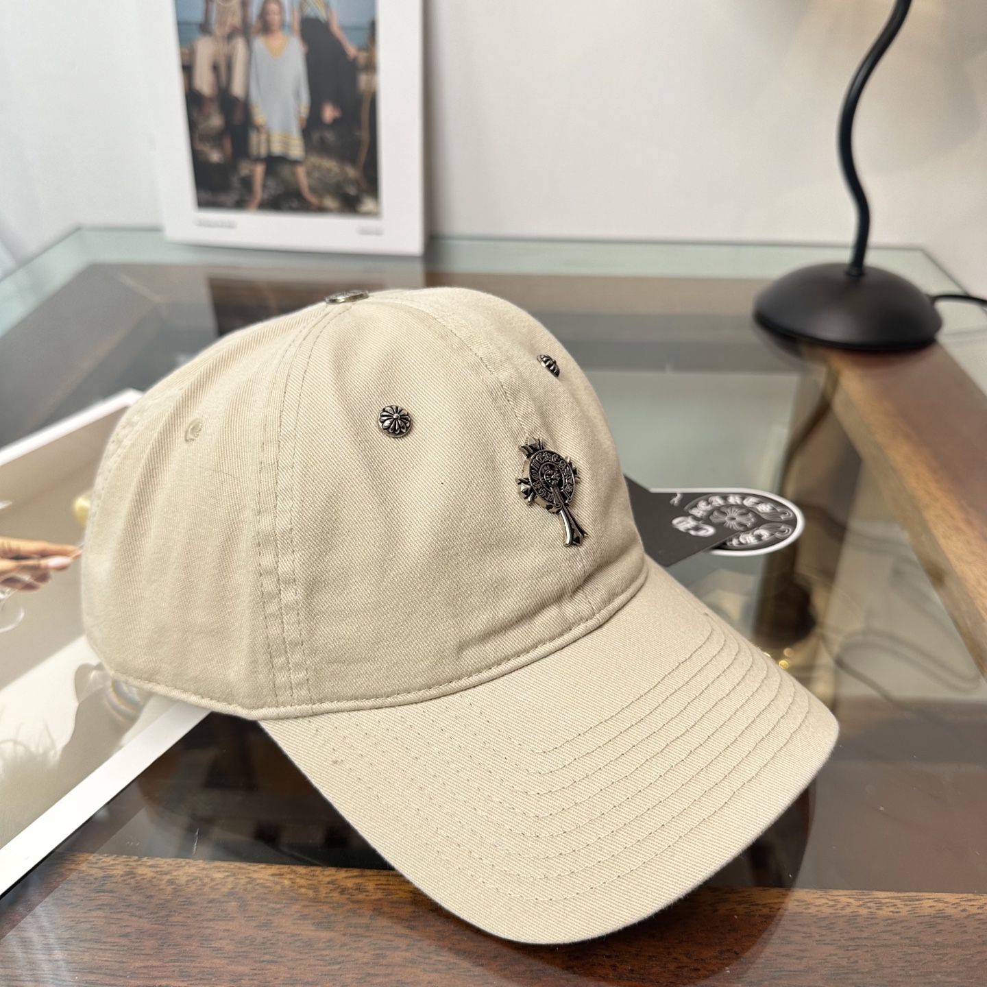 Chrome hearts 克罗心 新款十字架 高品质棒球帽，高端定制版！网红时尚博主同款！墙裂推荐！质