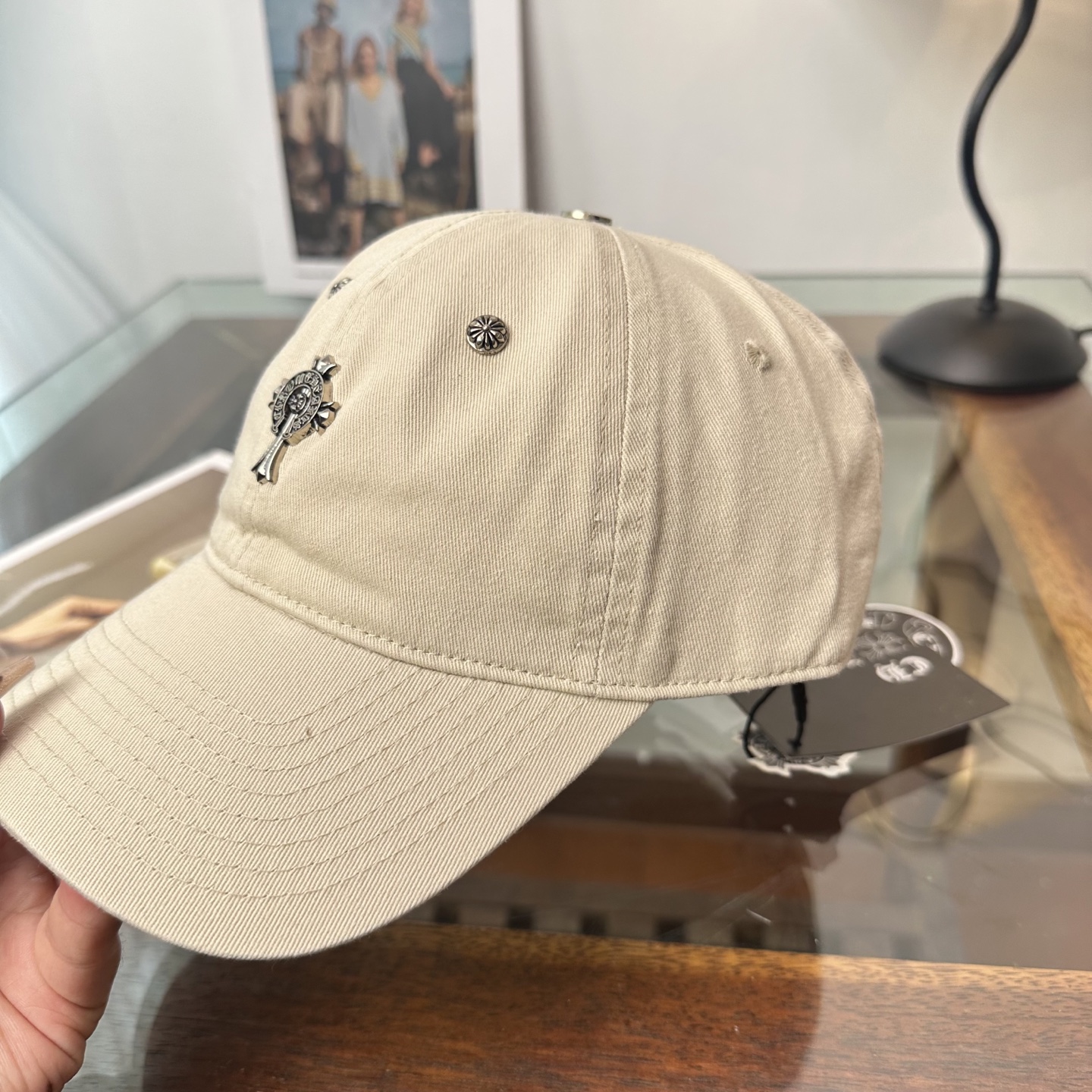 Chrome hearts 克罗心 新款十字架 高品质棒球帽，高端定制版！网红时尚博主同款！墙裂推荐！质