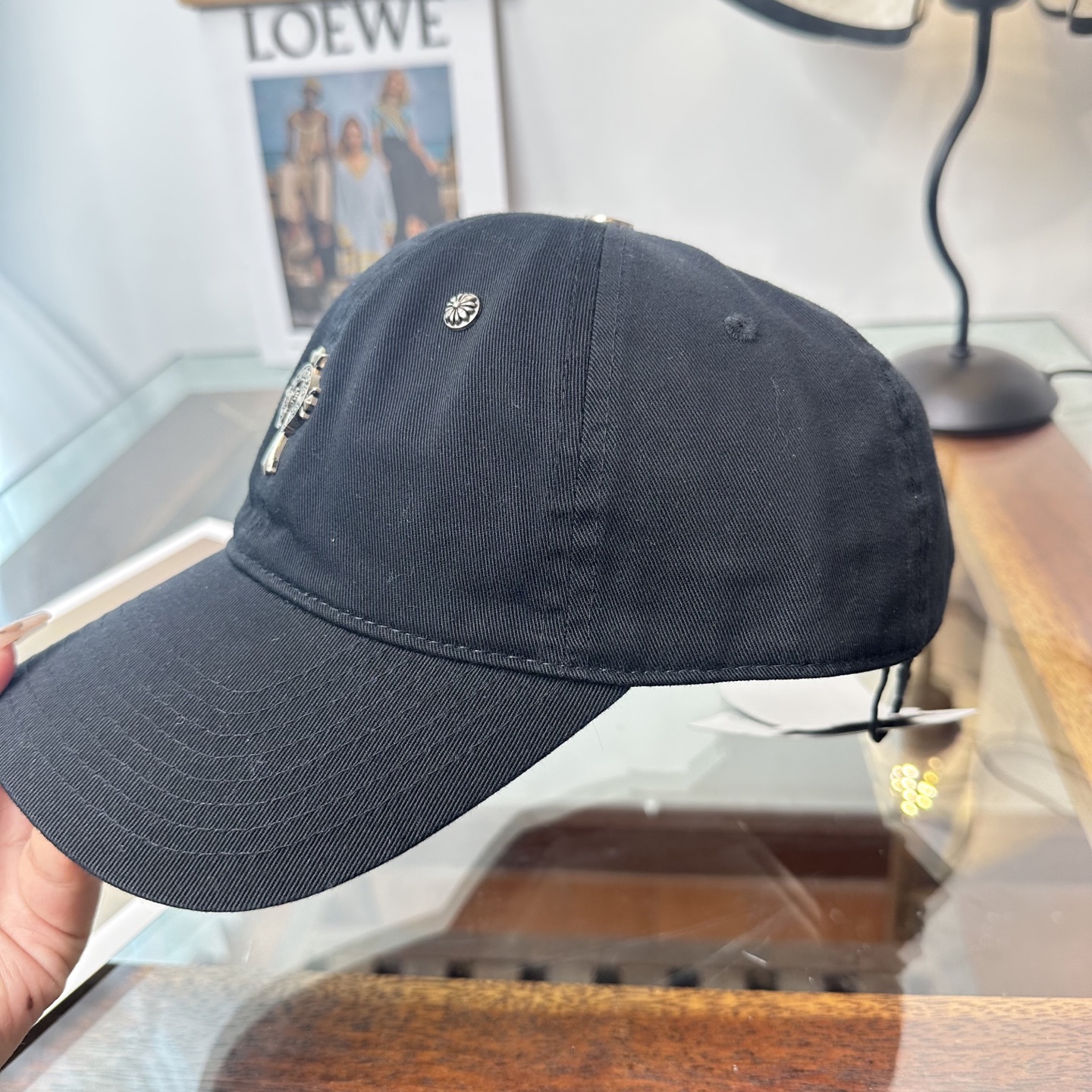 Chrome hearts 克罗心 新款十字架 高品质棒球帽，高端定制版！网红时尚博主同款！墙裂推荐！质