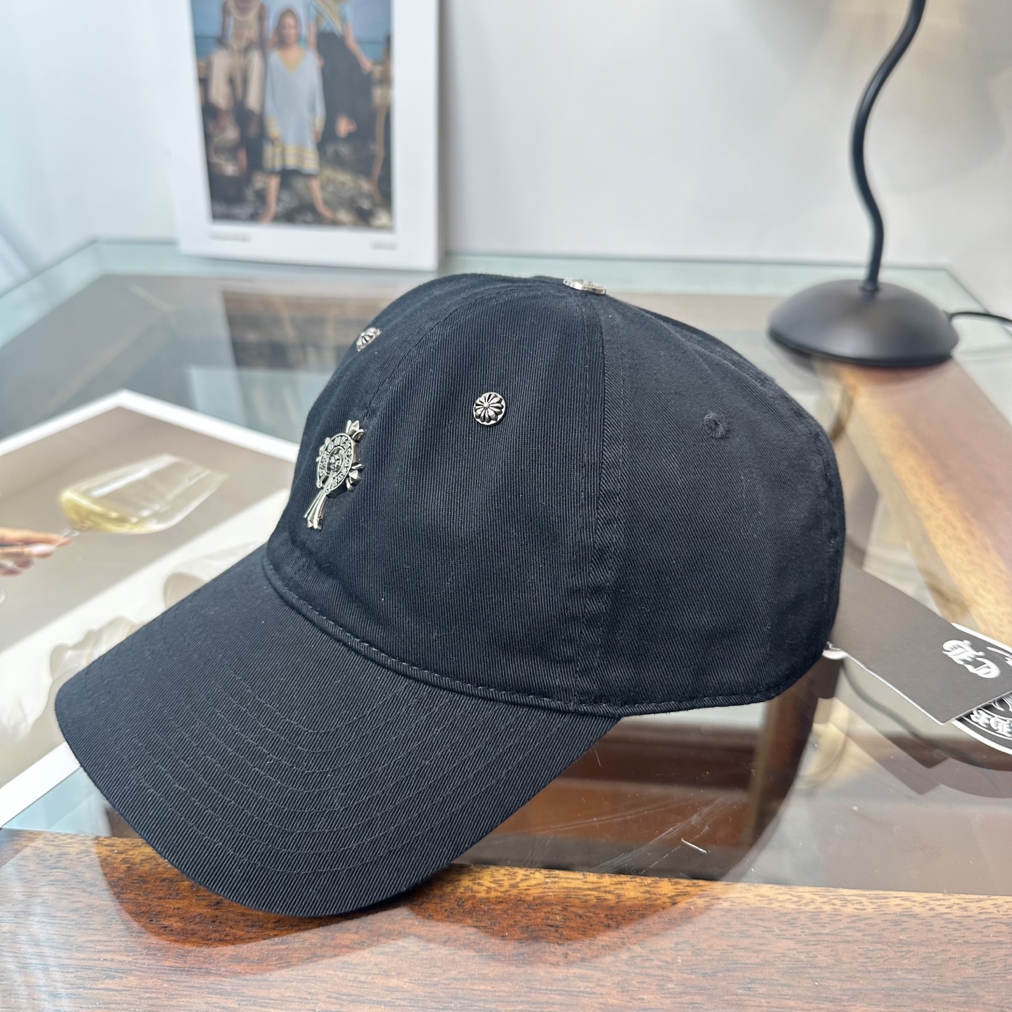 Chrome hearts 克罗心 新款十字架 高品质棒球帽，高端定制版！网红时尚博主同款！墙裂推荐！质