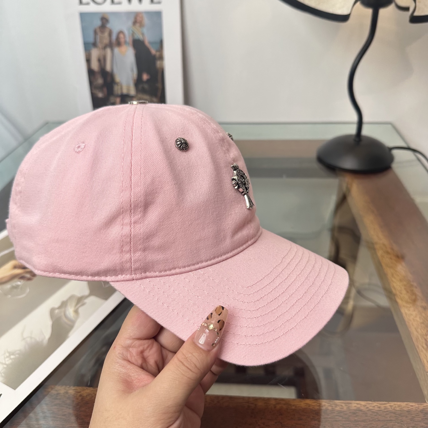 Chrome hearts 克罗心 新款十字架 高品质棒球帽，高端定制版！网红时尚博主同款！墙裂推荐！质