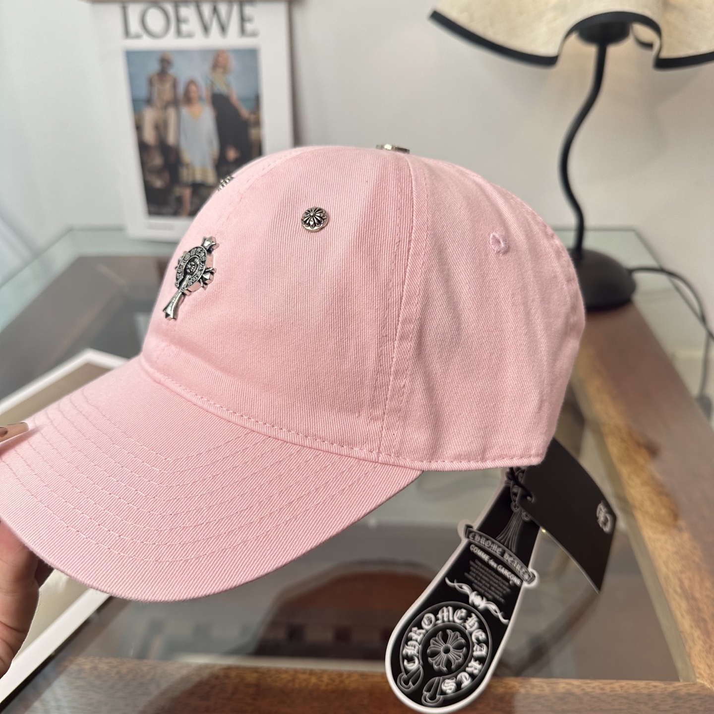 Chrome hearts 克罗心 新款十字架 高品质棒球帽，高端定制版！网红时尚博主同款！墙裂推荐！质