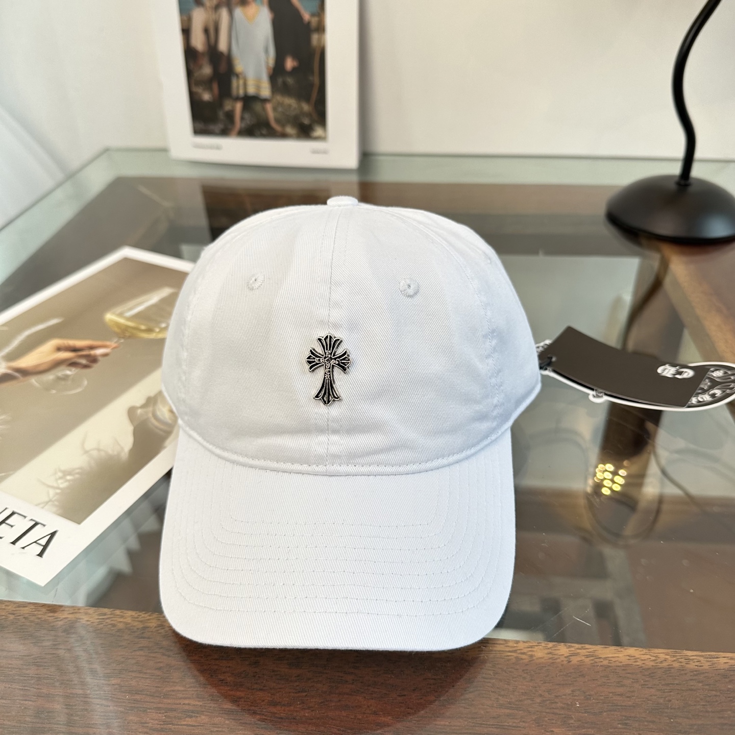 Chrome hearts 克罗心 新款十字架 高品质棒球帽，高端定制版！网红时尚博主同款！墙裂推荐！质