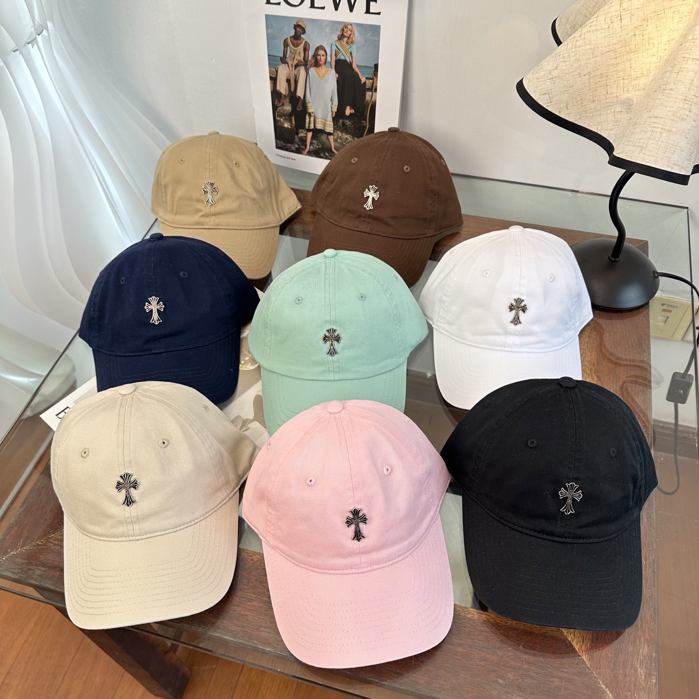 Chrome hearts 克罗心 新款十字架 高品质棒球帽，高端定制版！网红时尚博主同款！墙裂推荐！质