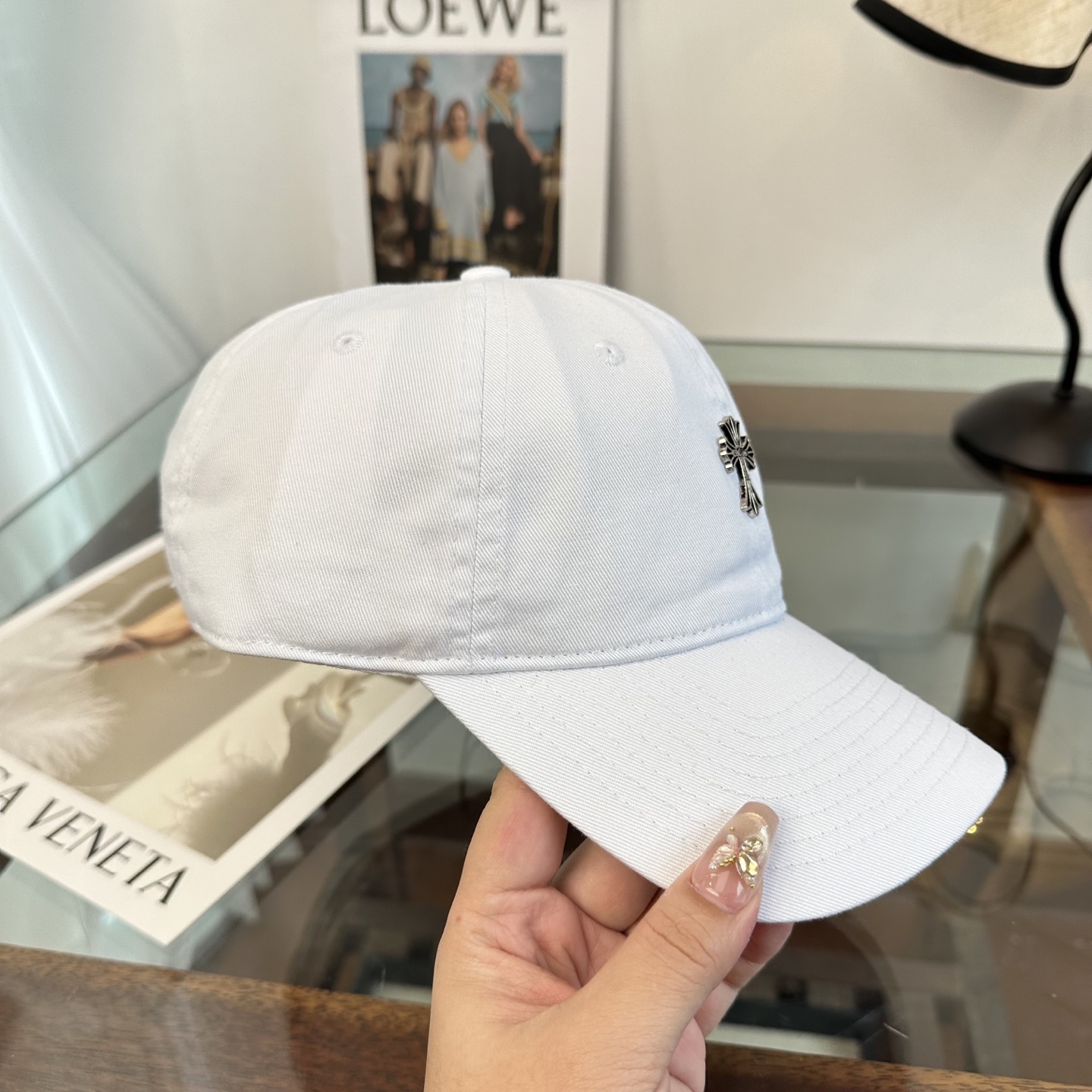 Chrome hearts 克罗心 新款十字架 高品质棒球帽，高端定制版！网红时尚博主同款！墙裂推荐！质