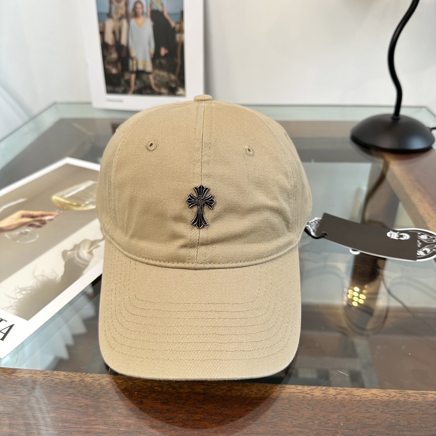 Chrome hearts 克罗心 新款十字架 高品质棒球帽，高端定制版！网红时尚博主同款！墙裂推荐！质
