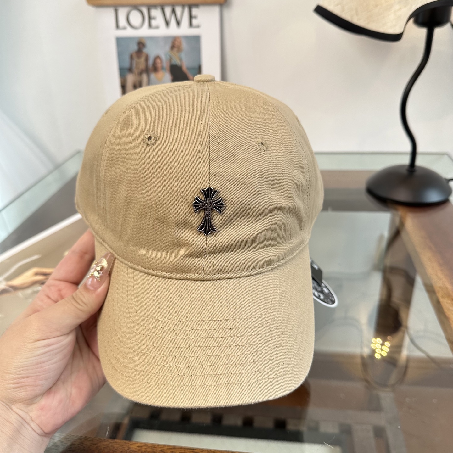 Chrome hearts 克罗心 新款十字架 高品质棒球帽，高端定制版！网红时尚博主同款！墙裂推荐！质