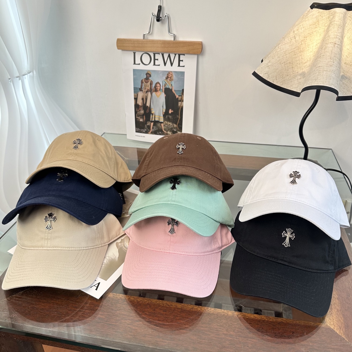 Chrome hearts 克罗心 新款十字架 高品质棒球帽，高端定制版！网红时尚博主同款！墙裂推荐！质