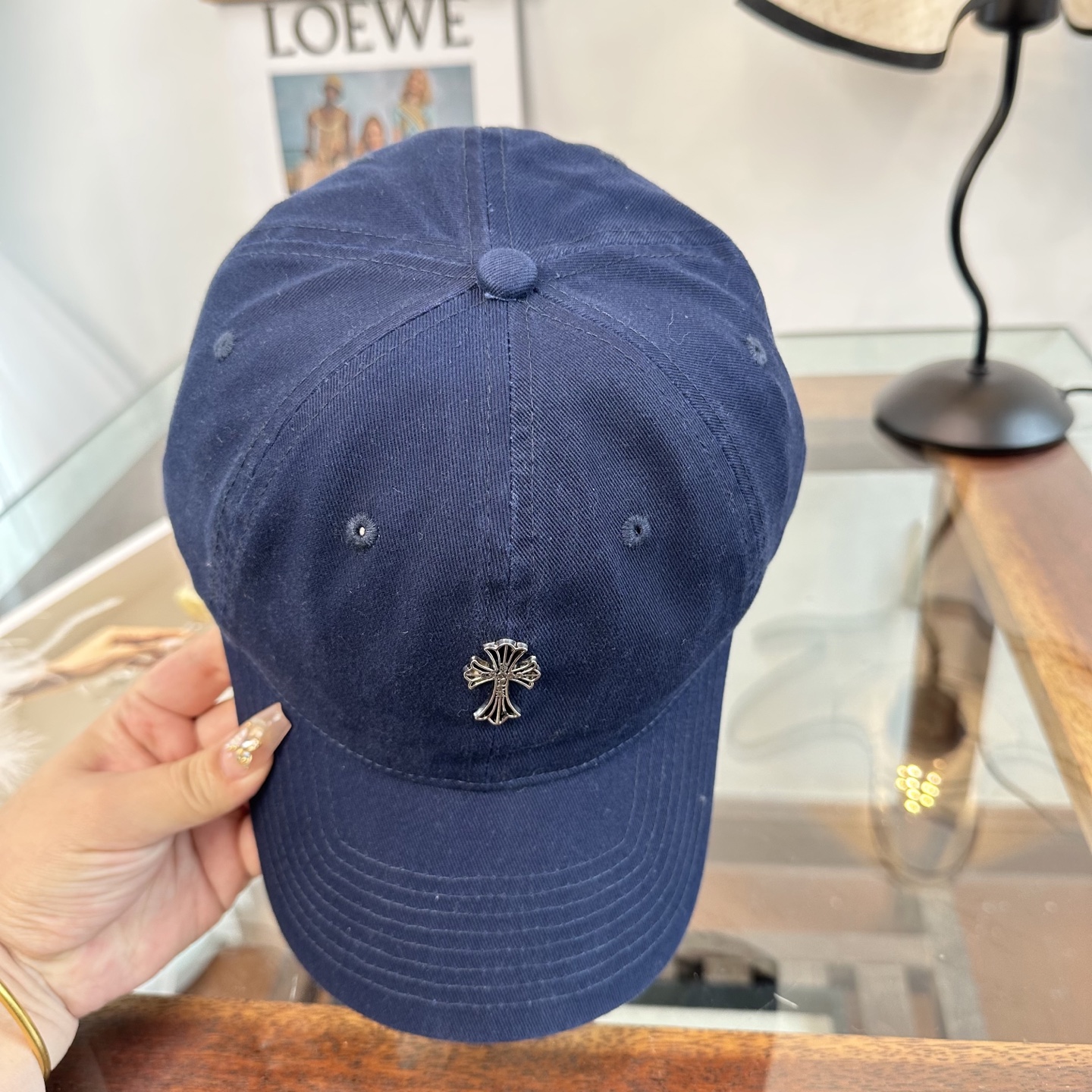 Chrome hearts 克罗心 新款十字架 高品质棒球帽，高端定制版！网红时尚博主同款！墙裂推荐！质