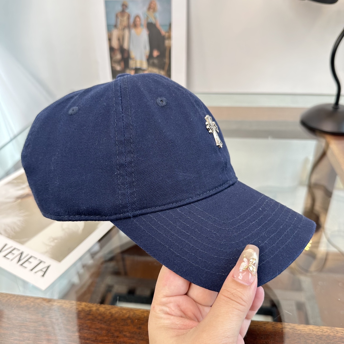 Chrome hearts 克罗心 新款十字架 高品质棒球帽，高端定制版！网红时尚博主同款！墙裂推荐！质