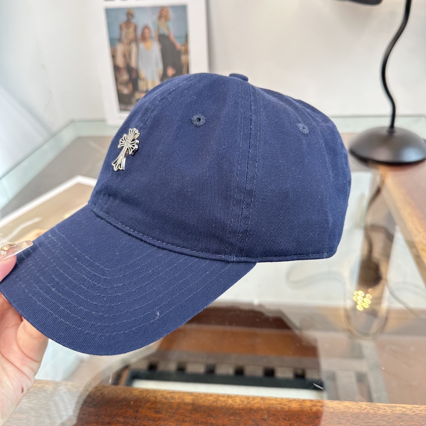 Chrome hearts 克罗心 新款十字架 高品质棒球帽，高端定制版！网红时尚博主同款！墙裂推荐！质