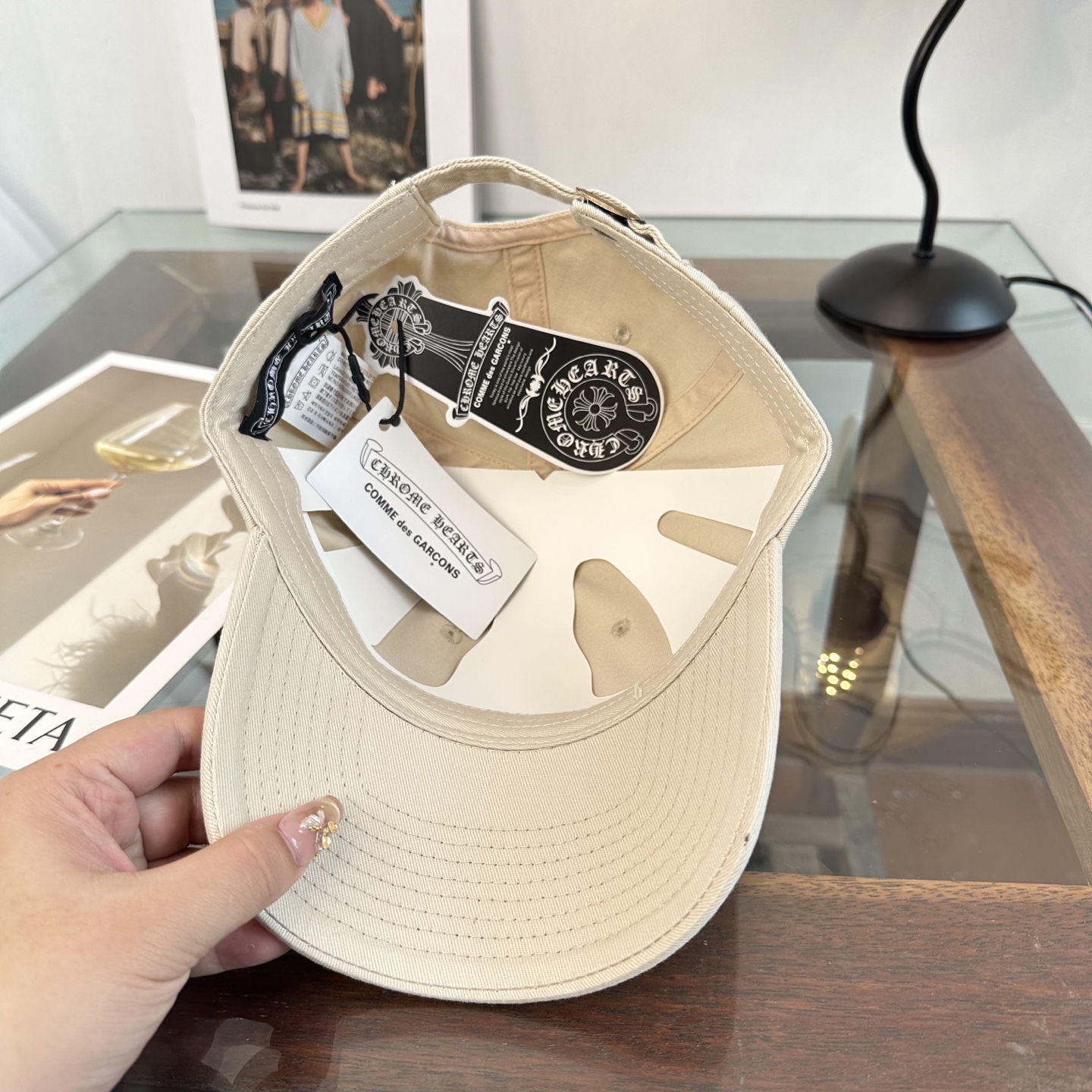 Chrome hearts 克罗心 新款十字架 高品质棒球帽，高端定制版！网红时尚博主同款！墙裂推荐！质