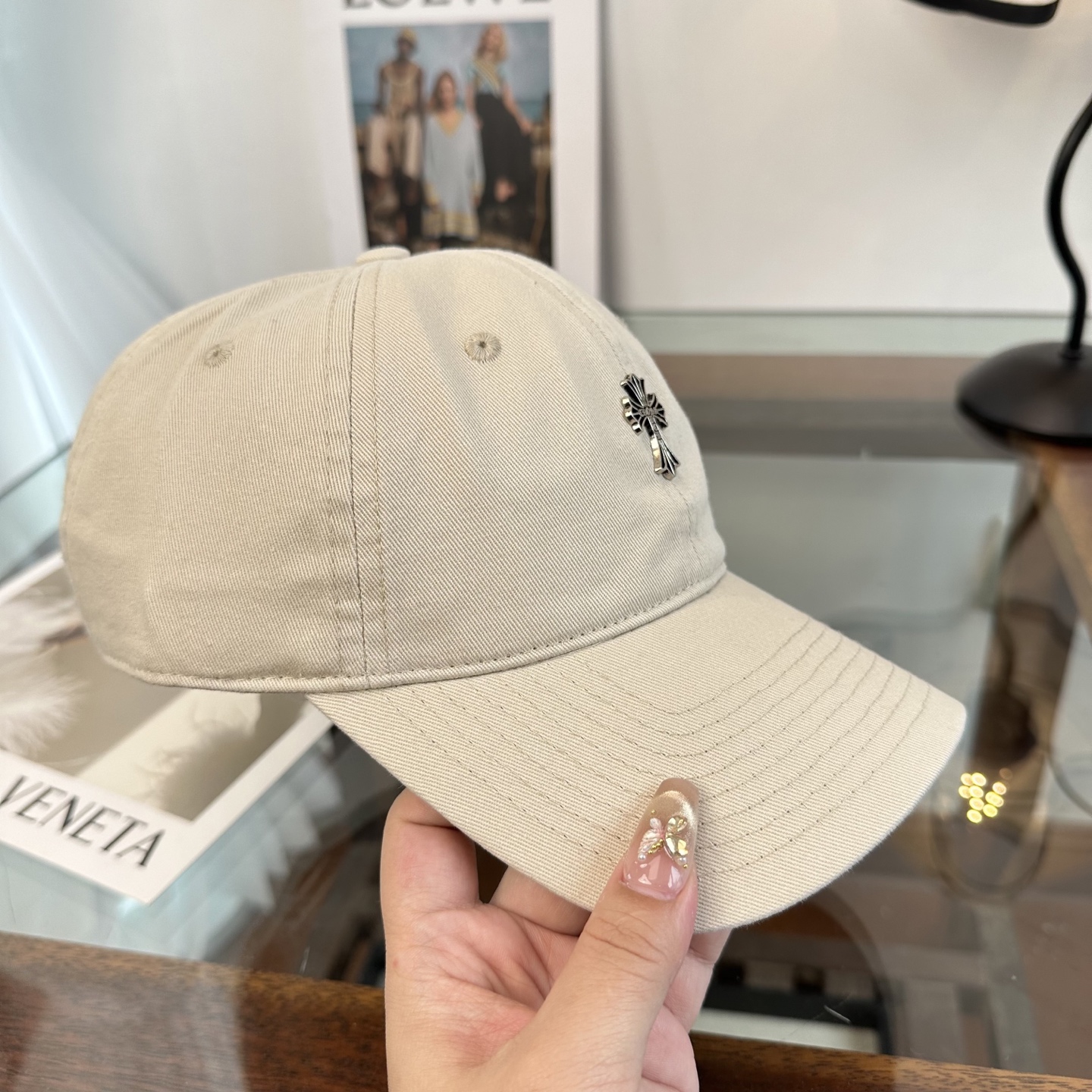 Chrome hearts 克罗心 新款十字架 高品质棒球帽，高端定制版！网红时尚博主同款！墙裂推荐！质