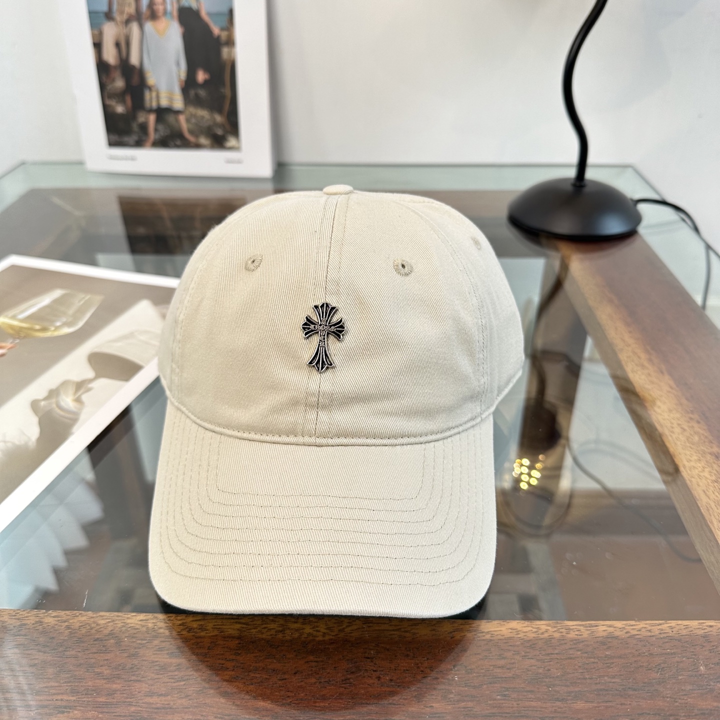 Chrome hearts 克罗心 新款十字架 高品质棒球帽，高端定制版！网红时尚博主同款！墙裂推荐！质