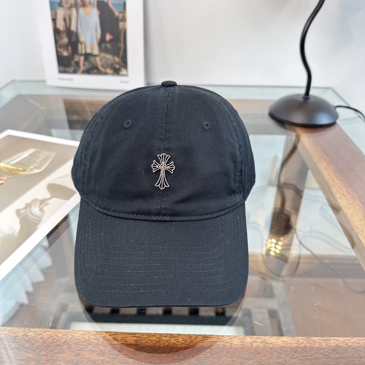 Chrome hearts 克罗心 新款十字架 高品质棒球帽，高端定制版！网红时尚博主同款！墙裂推荐！质
