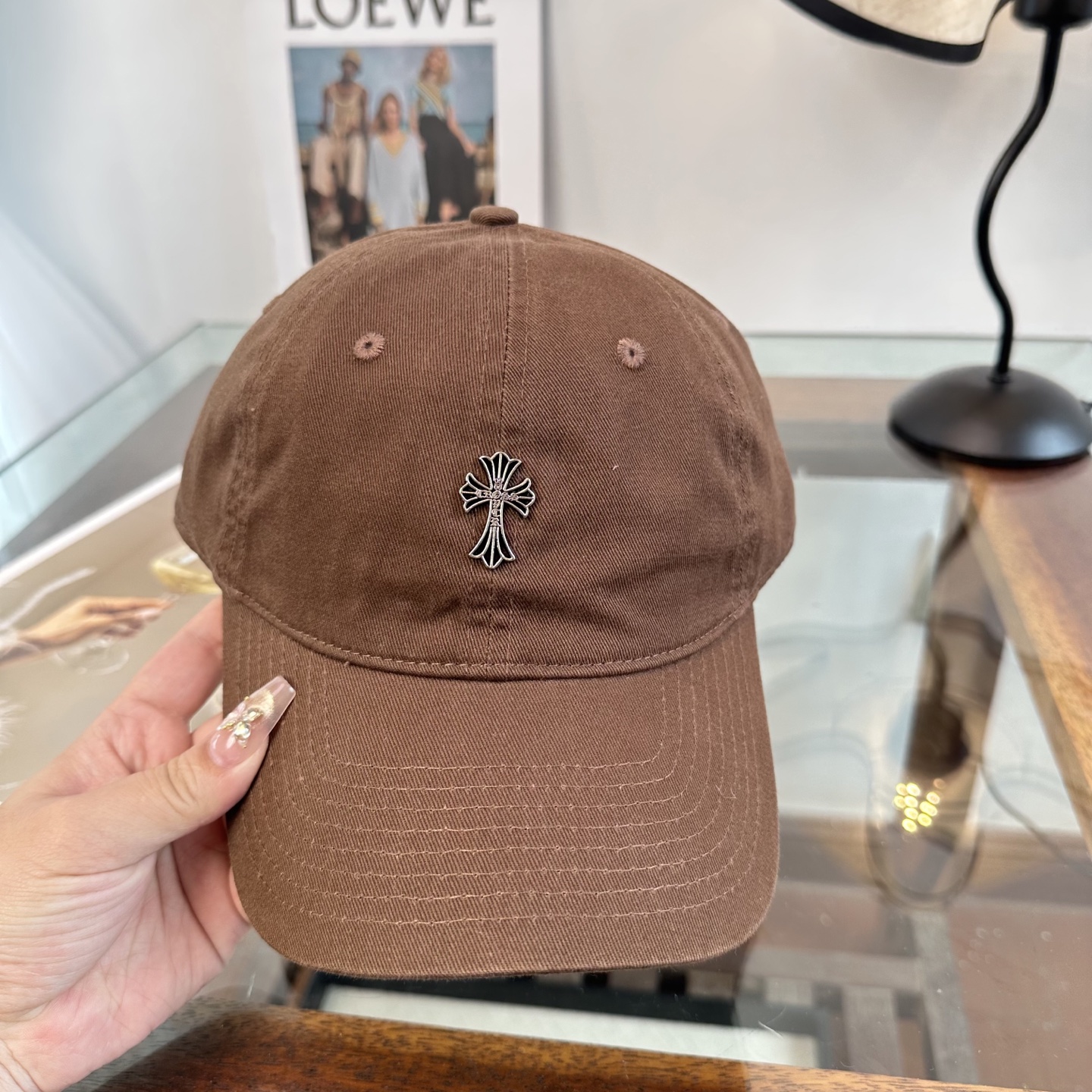 Chrome hearts 克罗心 新款十字架 高品质棒球帽，高端定制版！网红时尚博主同款！墙裂推荐！质