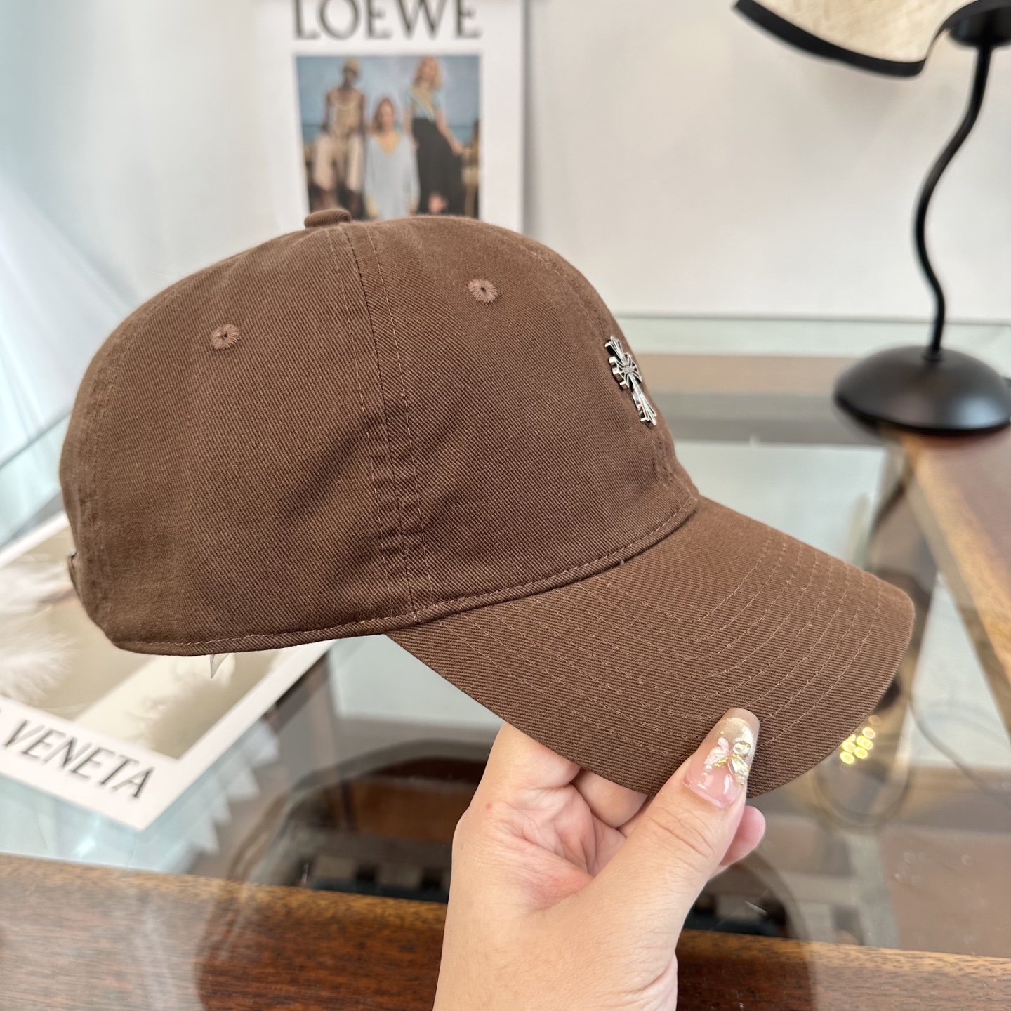 Chrome hearts 克罗心 新款十字架 高品质棒球帽，高端定制版！网红时尚博主同款！墙裂推荐！质