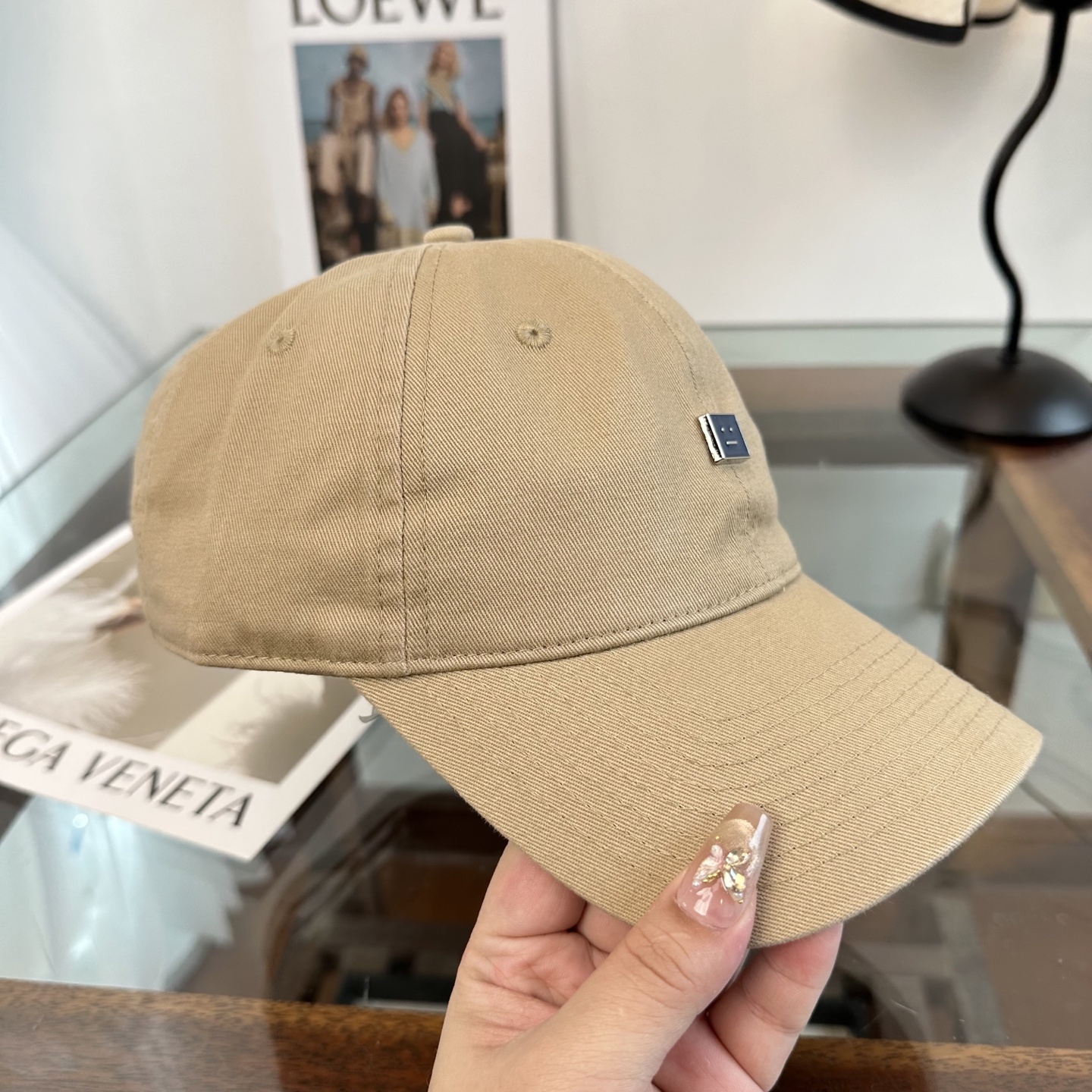 ACNE潮人至爱 复线高街字母棒球帽高品质定制凸字工艺 简约帅气~男女同款超酷时尚街头风 帽型极好