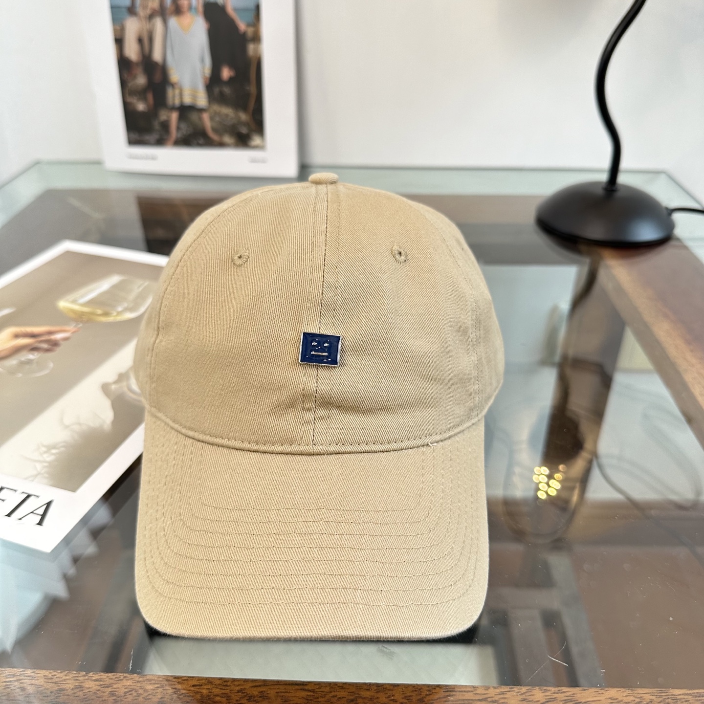 ACNE潮人至爱 复线高街字母棒球帽高品质定制凸字工艺 简约帅气~男女同款超酷时尚街头风 帽型极好