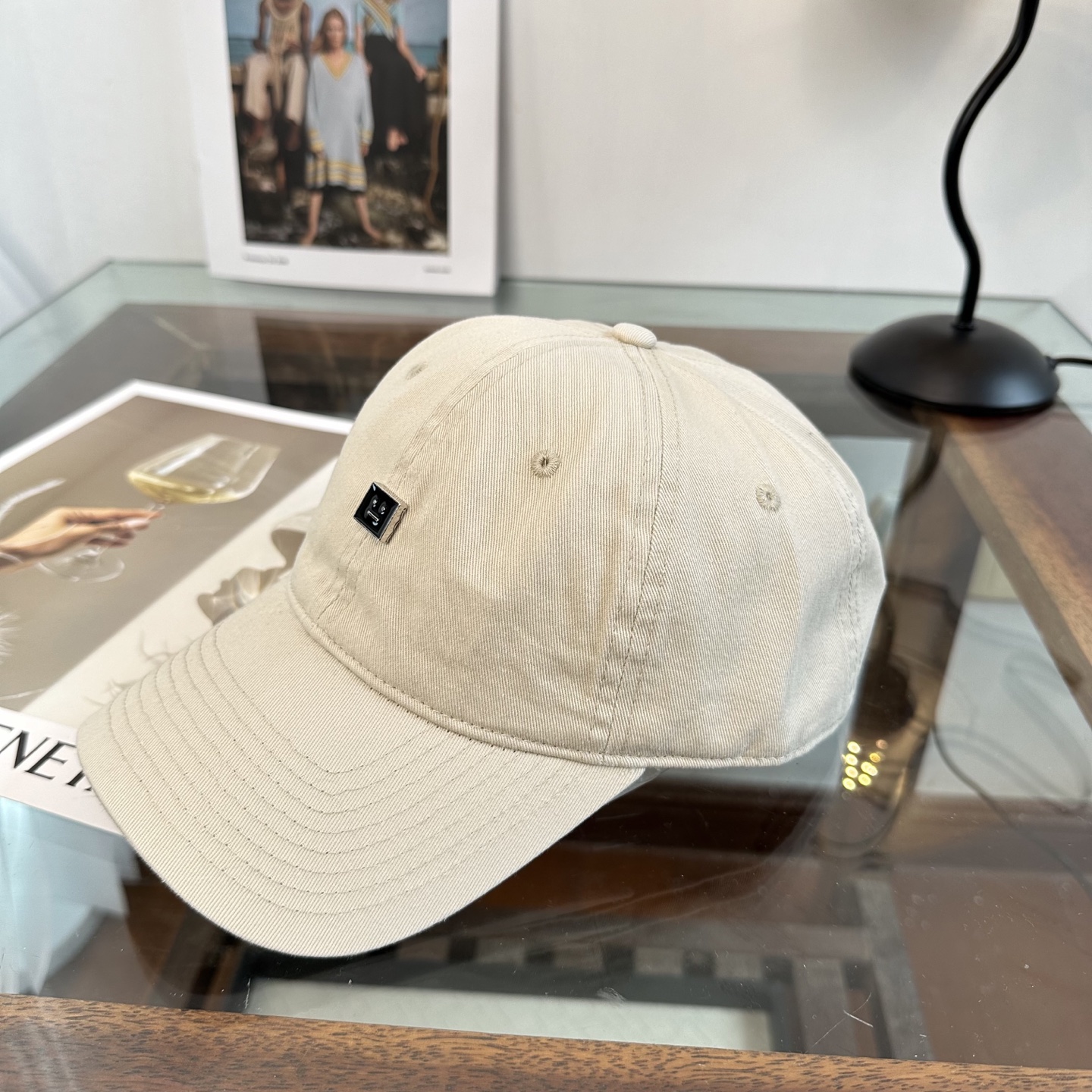 ACNE潮人至爱 复线高街字母棒球帽高品质定制凸字工艺 简约帅气~男女同款超酷时尚街头风 帽型极好