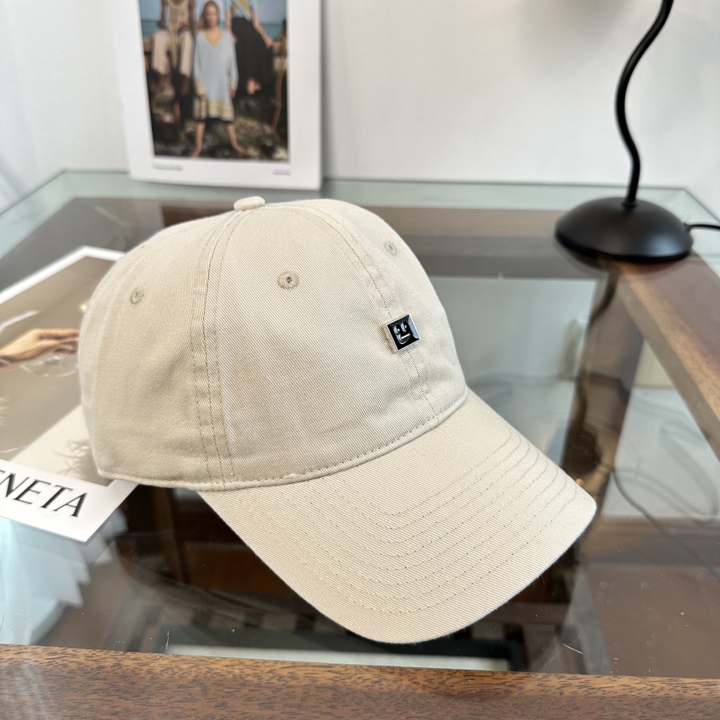 ACNE潮人至爱 复线高街字母棒球帽高品质定制凸字工艺 简约帅气~男女同款超酷时尚街头风 帽型极好