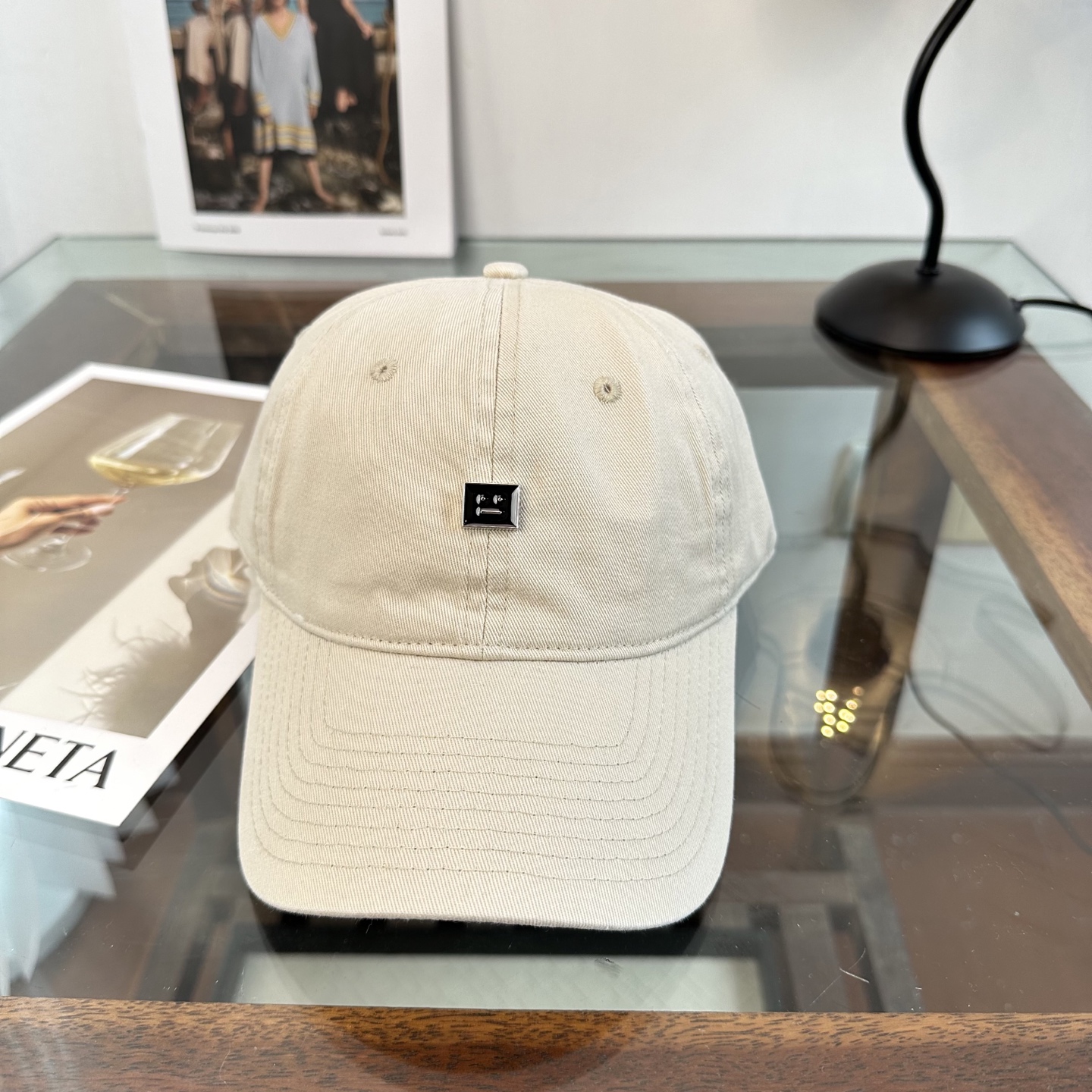 ACNE潮人至爱 复线高街字母棒球帽高品质定制凸字工艺 简约帅气~男女同款超酷时尚街头风 帽型极好