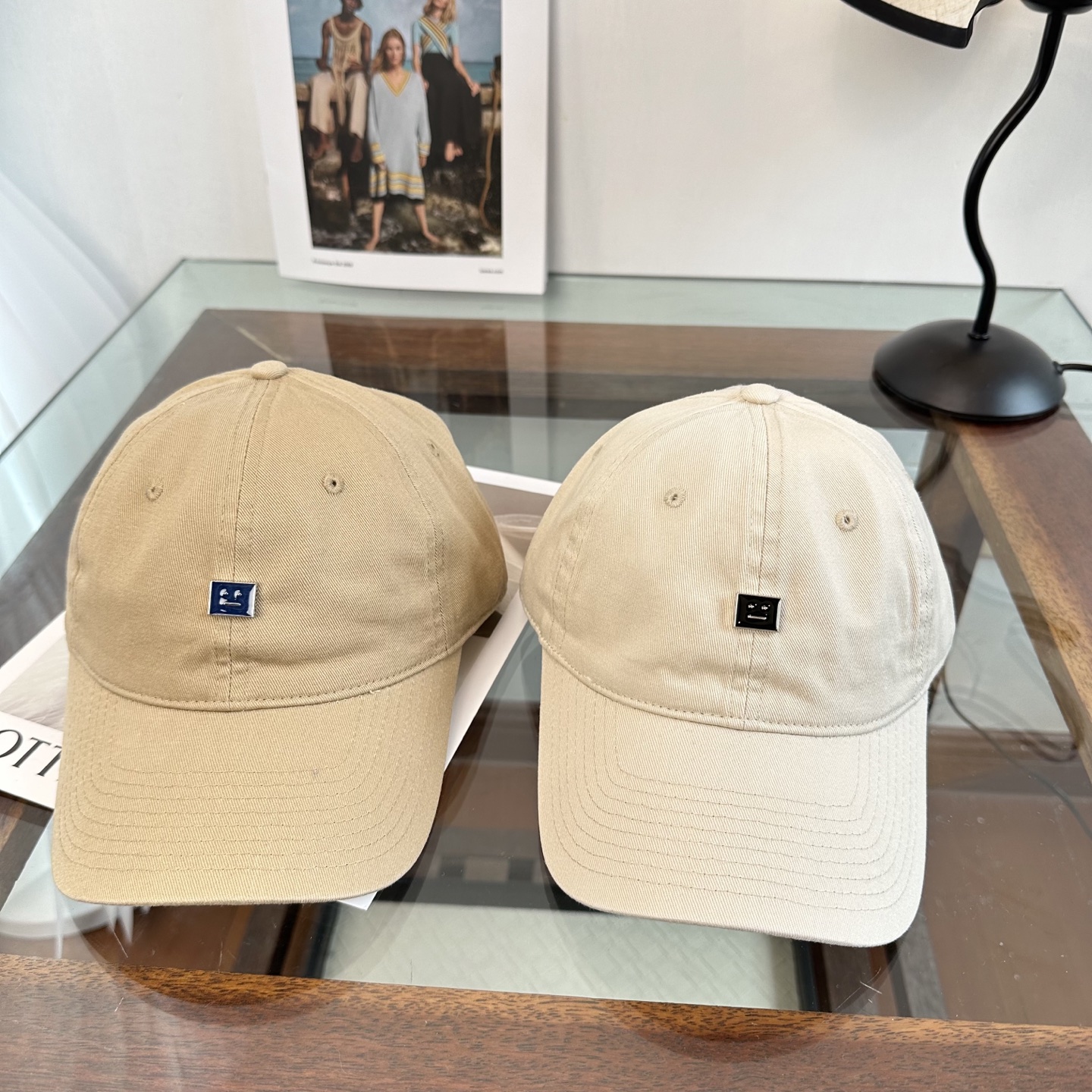 ACNE潮人至爱 复线高街字母棒球帽高品质定制凸字工艺 简约帅气~男女同款超酷时尚街头风 帽型极好