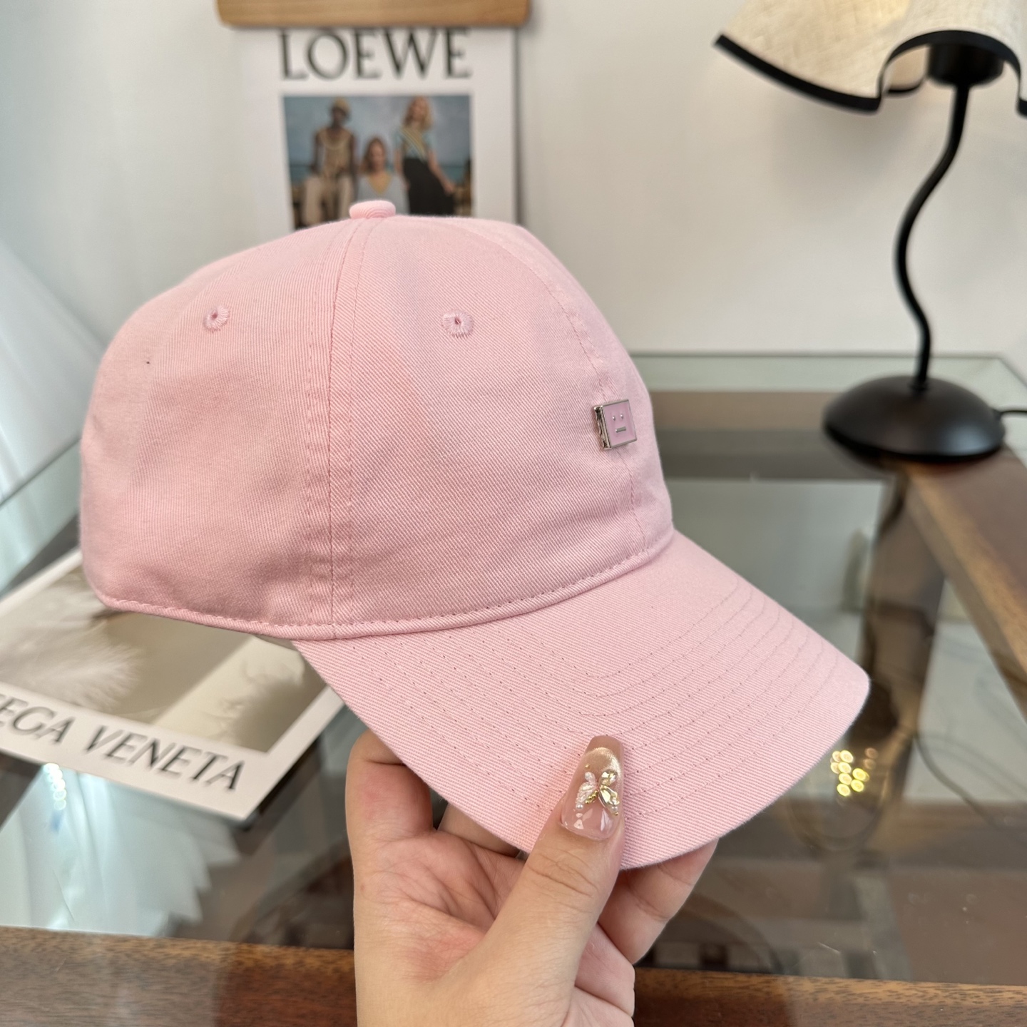 ACNE潮人至爱 复线高街字母棒球帽高品质定制凸字工艺 简约帅气~男女同款超酷时尚街头风 帽型极好