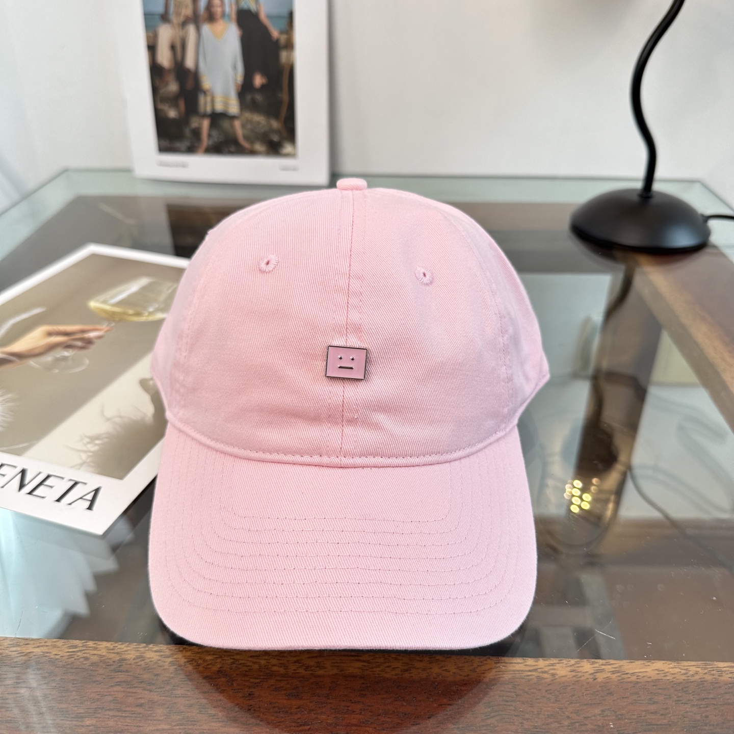 ACNE潮人至爱 复线高街字母棒球帽高品质定制凸字工艺 简约帅气~男女同款超酷时尚街头风 帽型极好