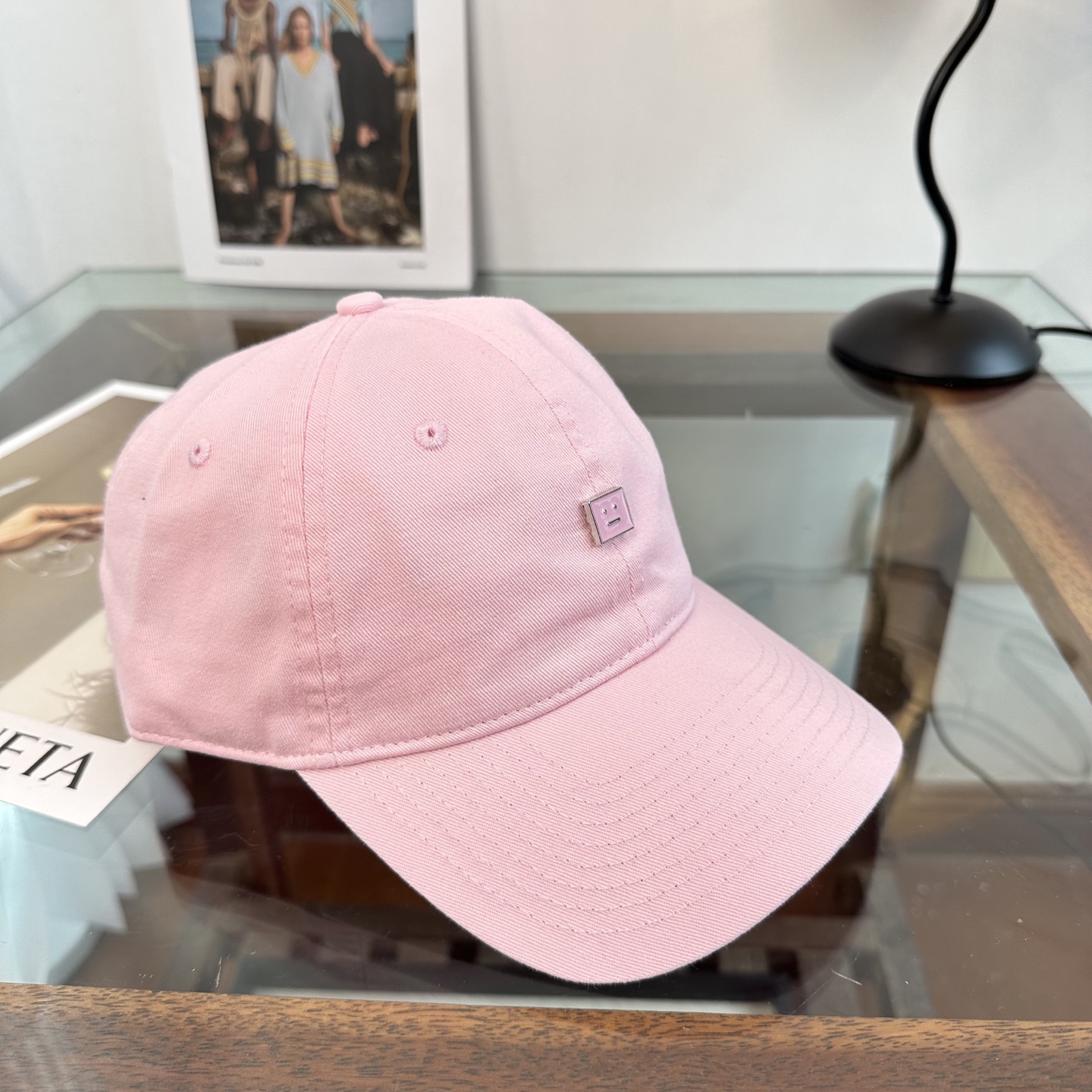 ACNE潮人至爱 复线高街字母棒球帽高品质定制凸字工艺 简约帅气~男女同款超酷时尚街头风 帽型极好