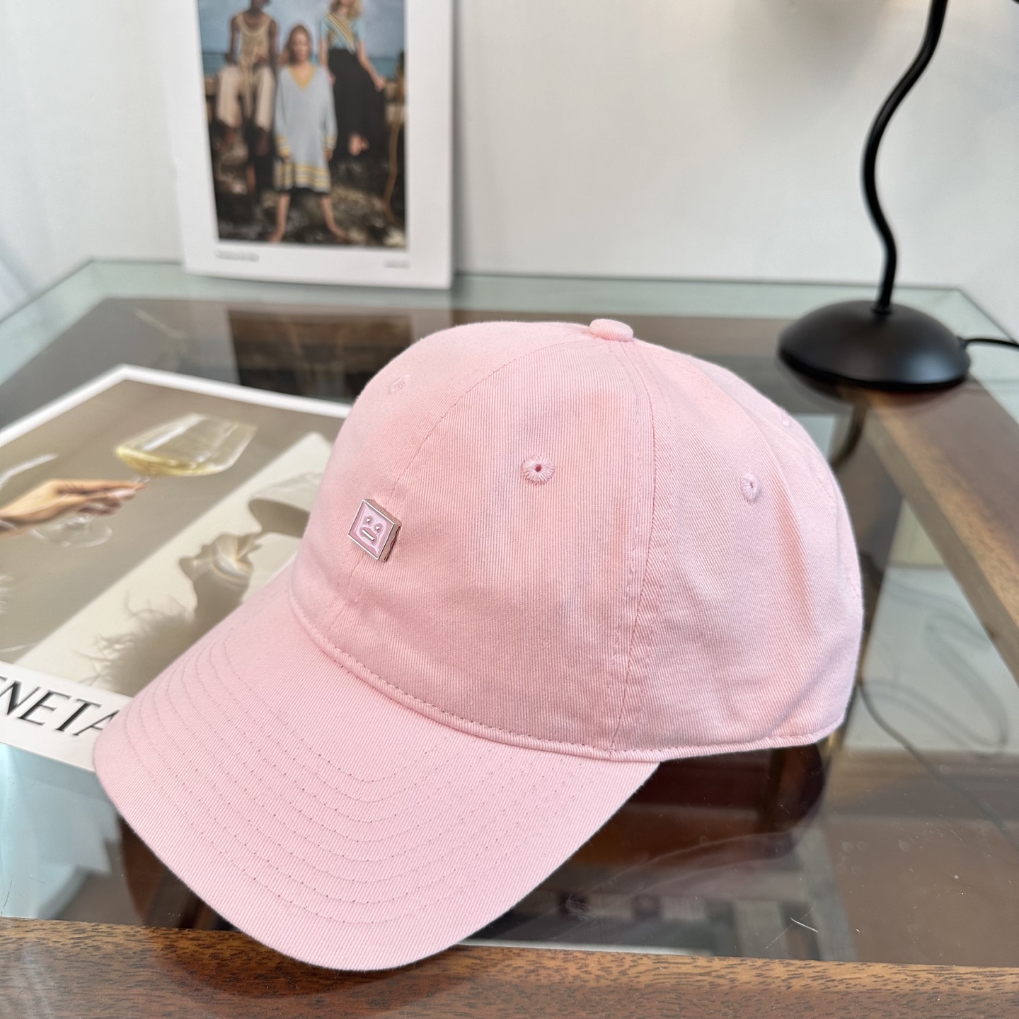 ACNE潮人至爱 复线高街字母棒球帽高品质定制凸字工艺 简约帅气~男女同款超酷时尚街头风 帽型极好