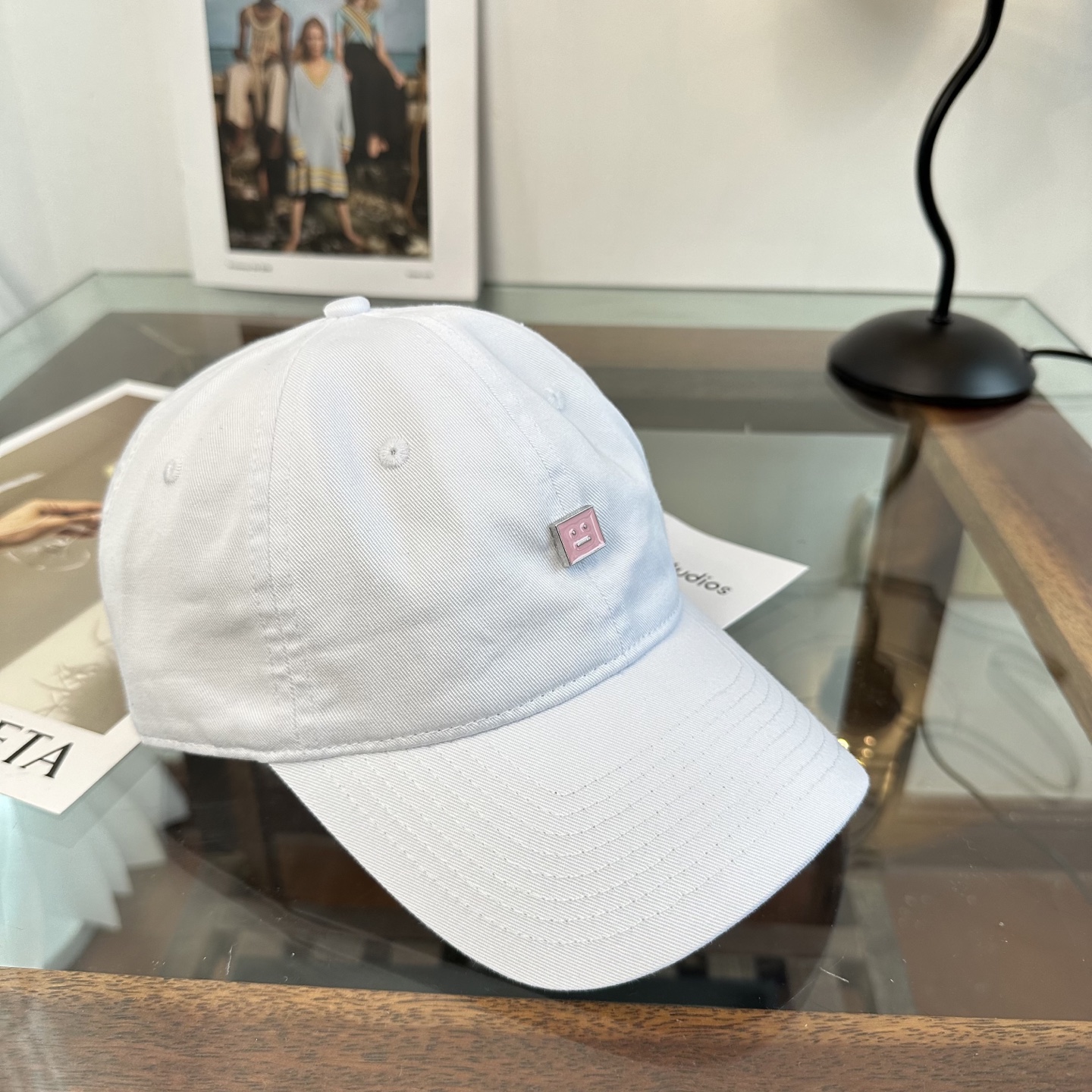 ACNE潮人至爱 复线高街字母棒球帽高品质定制凸字工艺 简约帅气~男女同款超酷时尚街头风 帽型极好