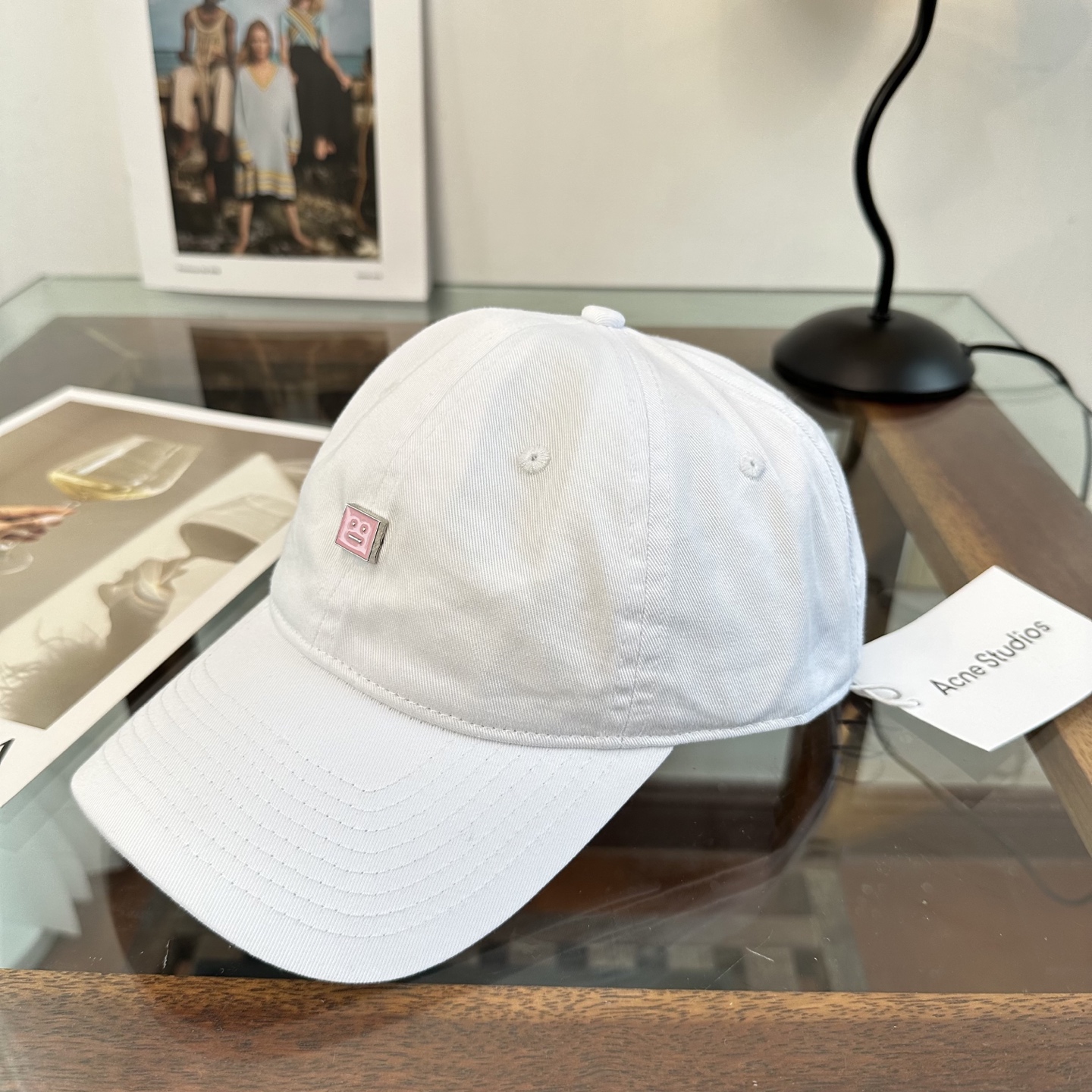 ACNE潮人至爱 复线高街字母棒球帽高品质定制凸字工艺 简约帅气~男女同款超酷时尚街头风 帽型极好
