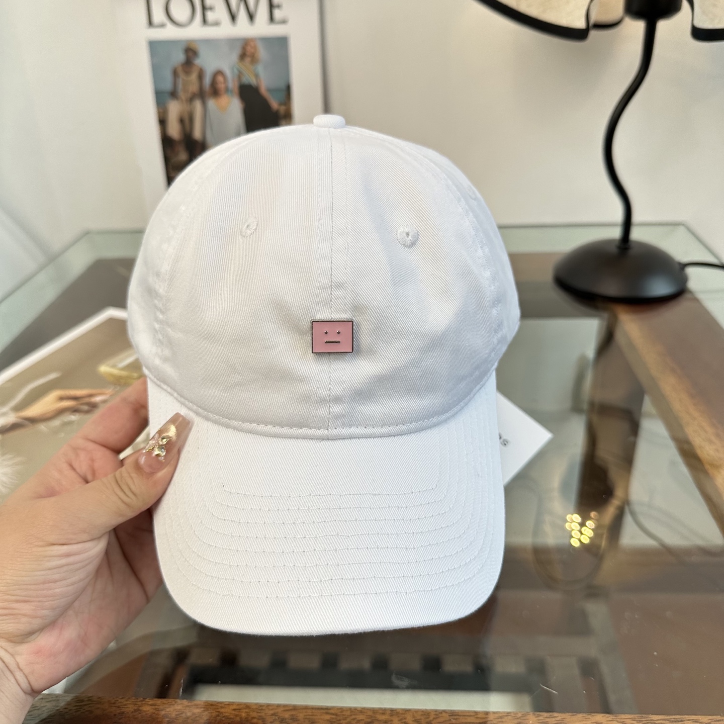 ACNE潮人至爱 复线高街字母棒球帽高品质定制凸字工艺 简约帅气~男女同款超酷时尚街头风 帽型极好