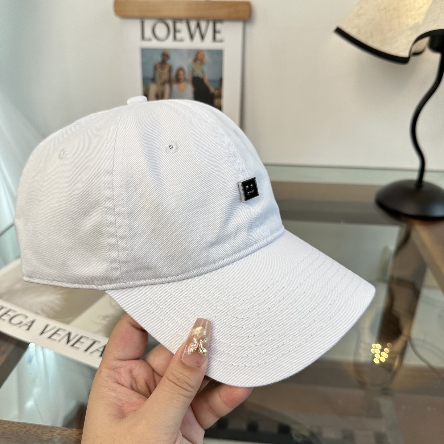 ACNE潮人至爱 复线高街字母棒球帽高品质定制凸字工艺 简约帅气~男女同款超酷时尚街头风 帽型极好