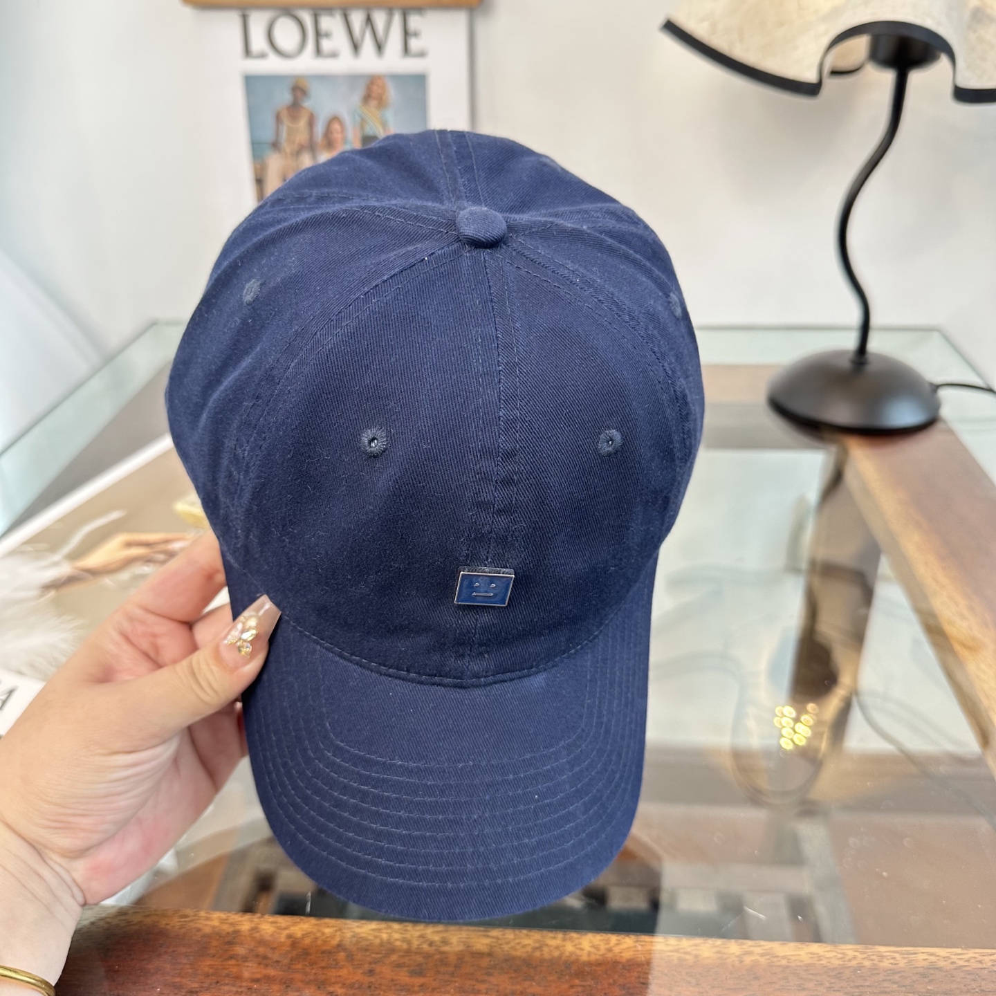 ACNE潮人至爱 复线高街字母棒球帽高品质定制凸字工艺 简约帅气~男女同款超酷时尚街头风 帽型极好