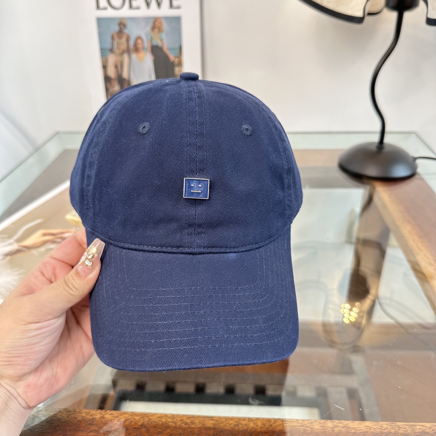 ACNE潮人至爱 复线高街字母棒球帽高品质定制凸字工艺 简约帅气~男女同款超酷时尚街头风 帽型极好