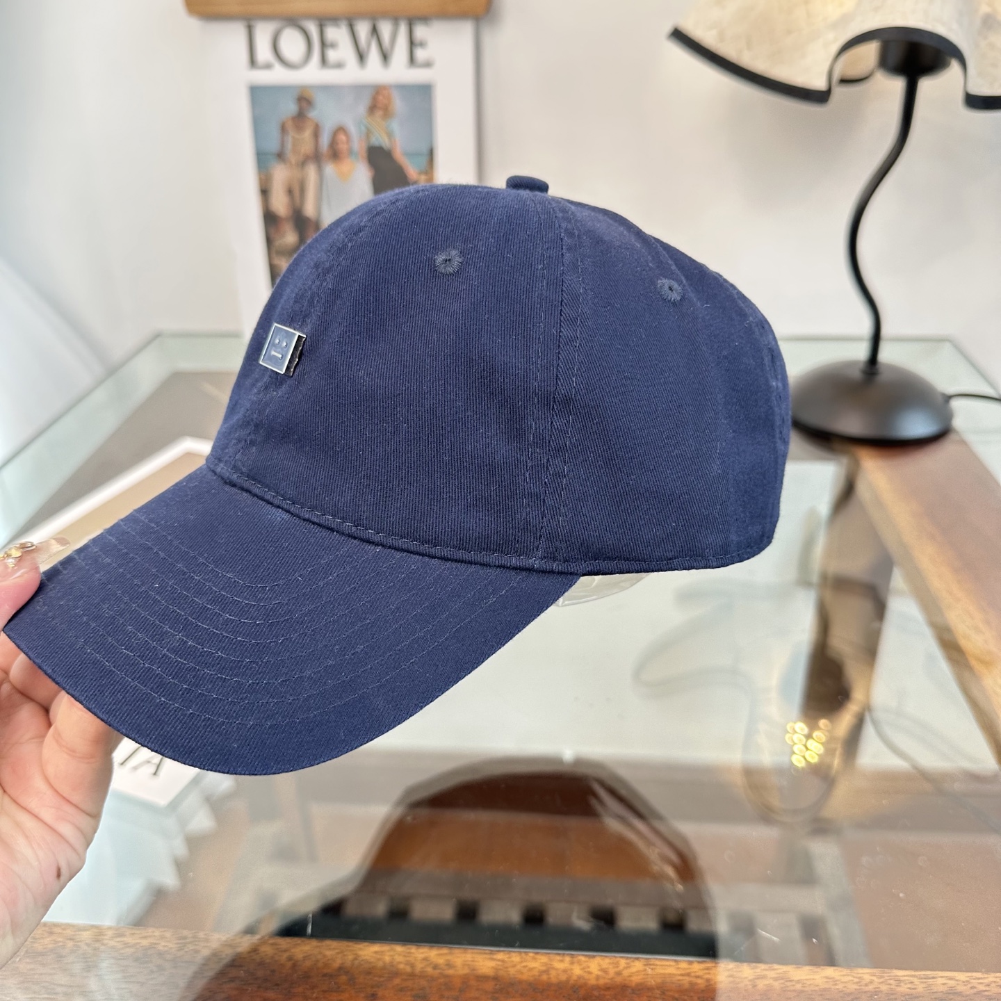 ACNE潮人至爱 复线高街字母棒球帽高品质定制凸字工艺 简约帅气~男女同款超酷时尚街头风 帽型极好