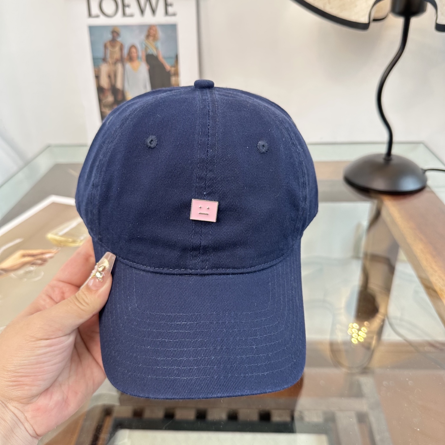 ACNE潮人至爱 复线高街字母棒球帽高品质定制凸字工艺 简约帅气~男女同款超酷时尚街头风 帽型极好