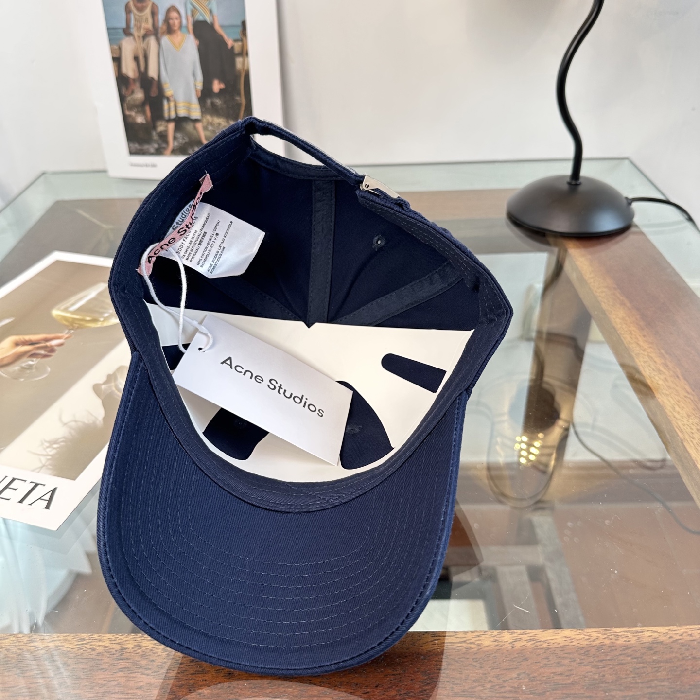 ACNE潮人至爱 复线高街字母棒球帽高品质定制凸字工艺 简约帅气~男女同款超酷时尚街头风 帽型极好