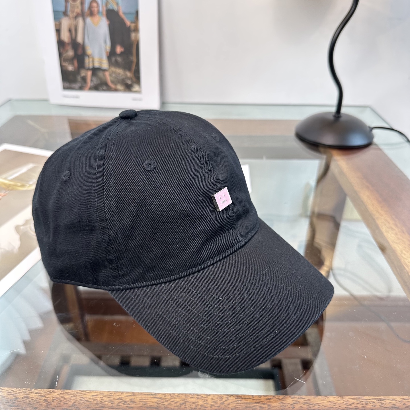 ACNE潮人至爱 复线高街字母棒球帽高品质定制凸字工艺 简约帅气~男女同款超酷时尚街头风 帽型极好